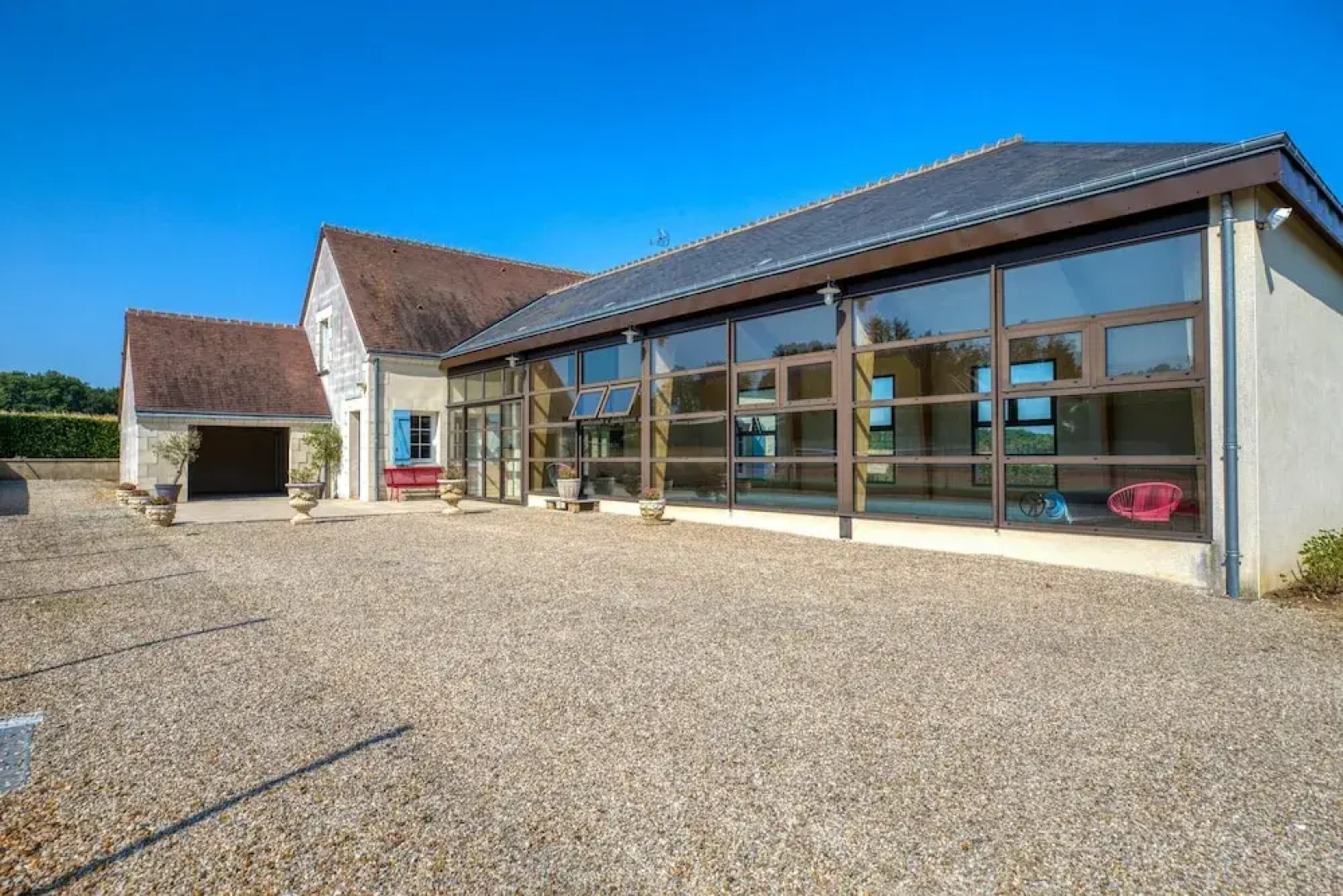 House With 4 Bedrooms in Faverolles, With Indoor Pool, Enclosed Garden