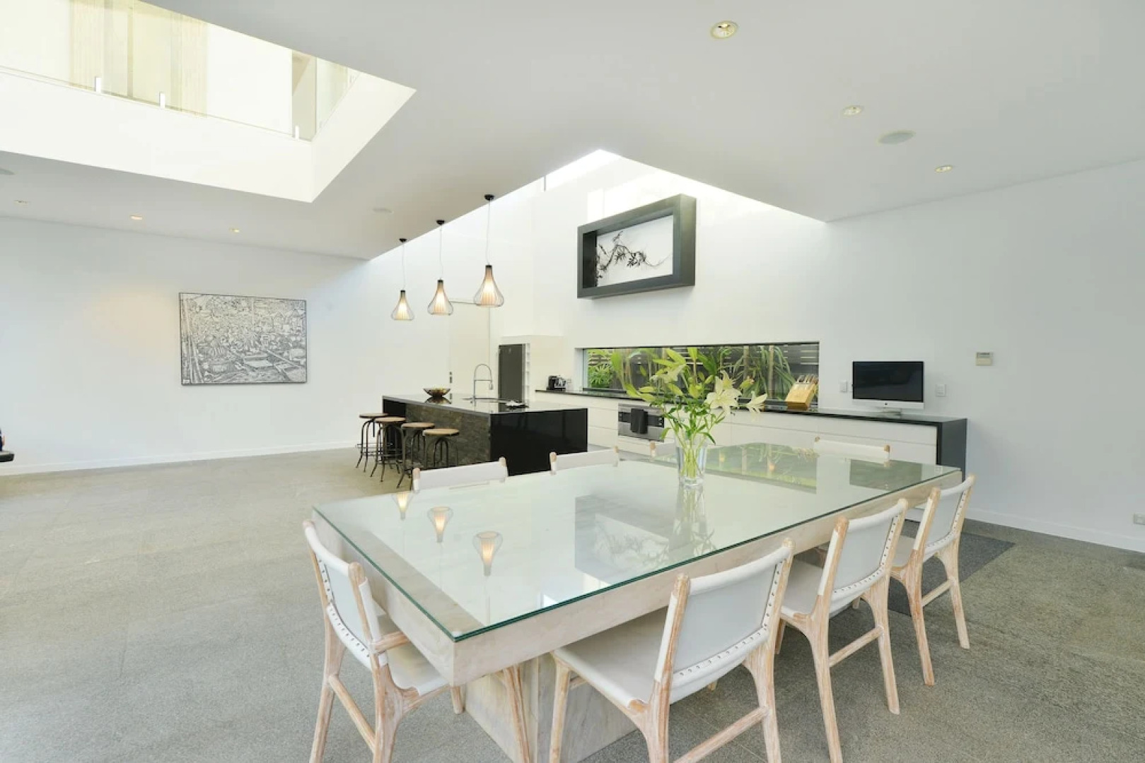 Glass House on the Beach