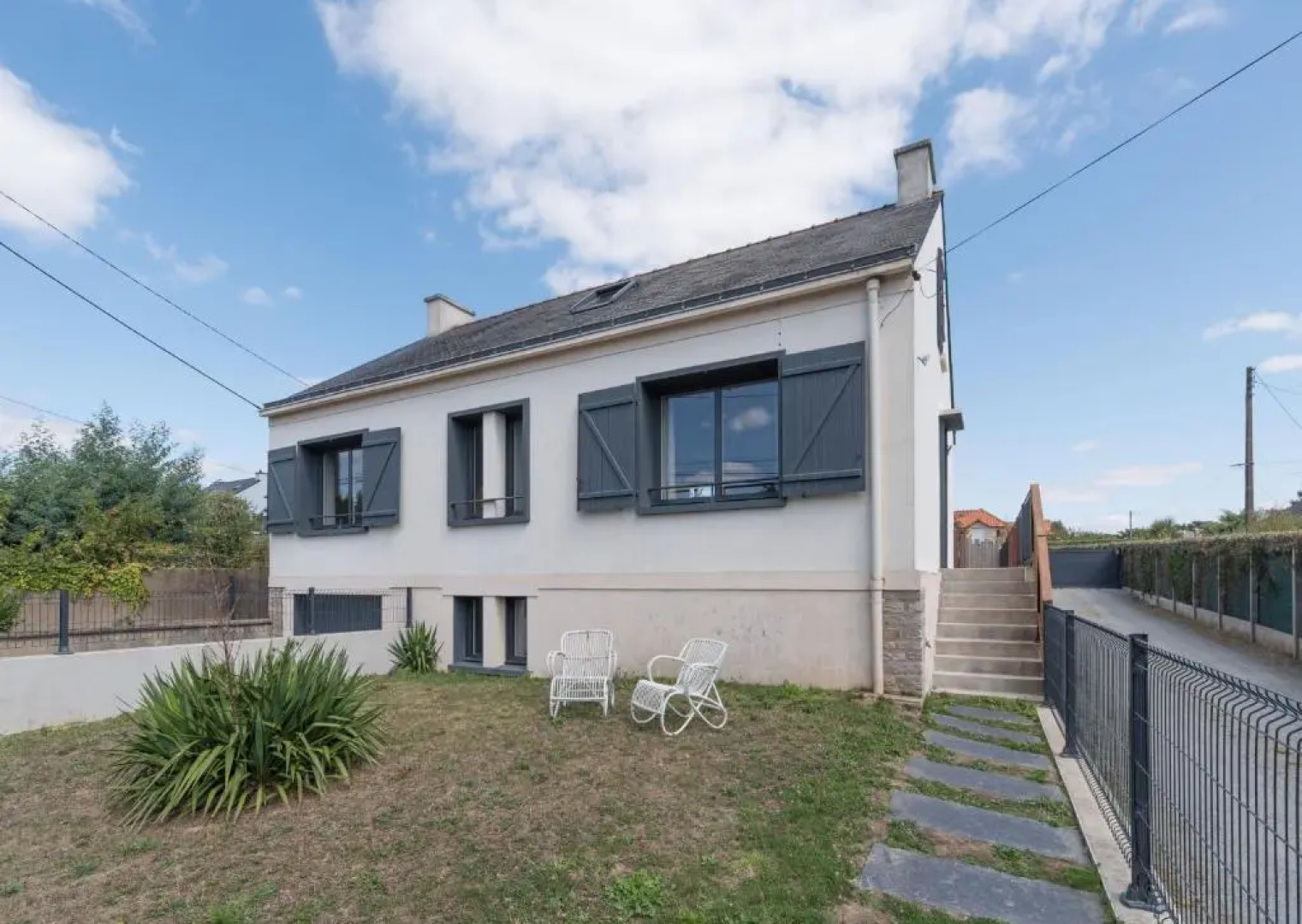 Maison de famille avec jardin à 10min de la plage