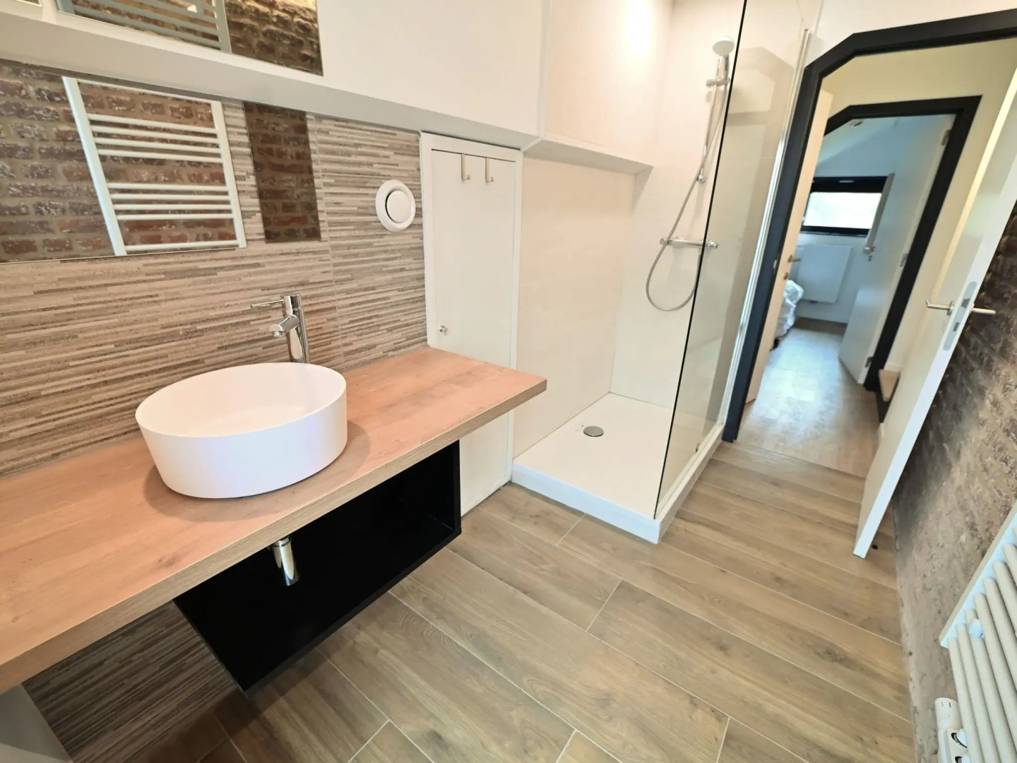 Water mill in Baillonville with swimming pool and sauna