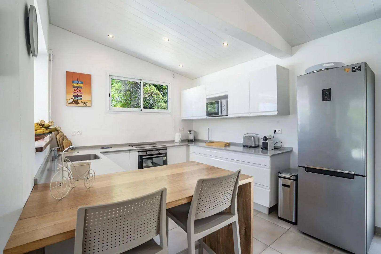 Villa Bel'Amandier : 3ch, bac à punch à 2min à pied de la plage