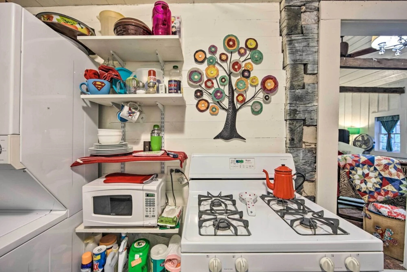 Historic Marshall Log Cabin < 1 Mi to Dtwn!