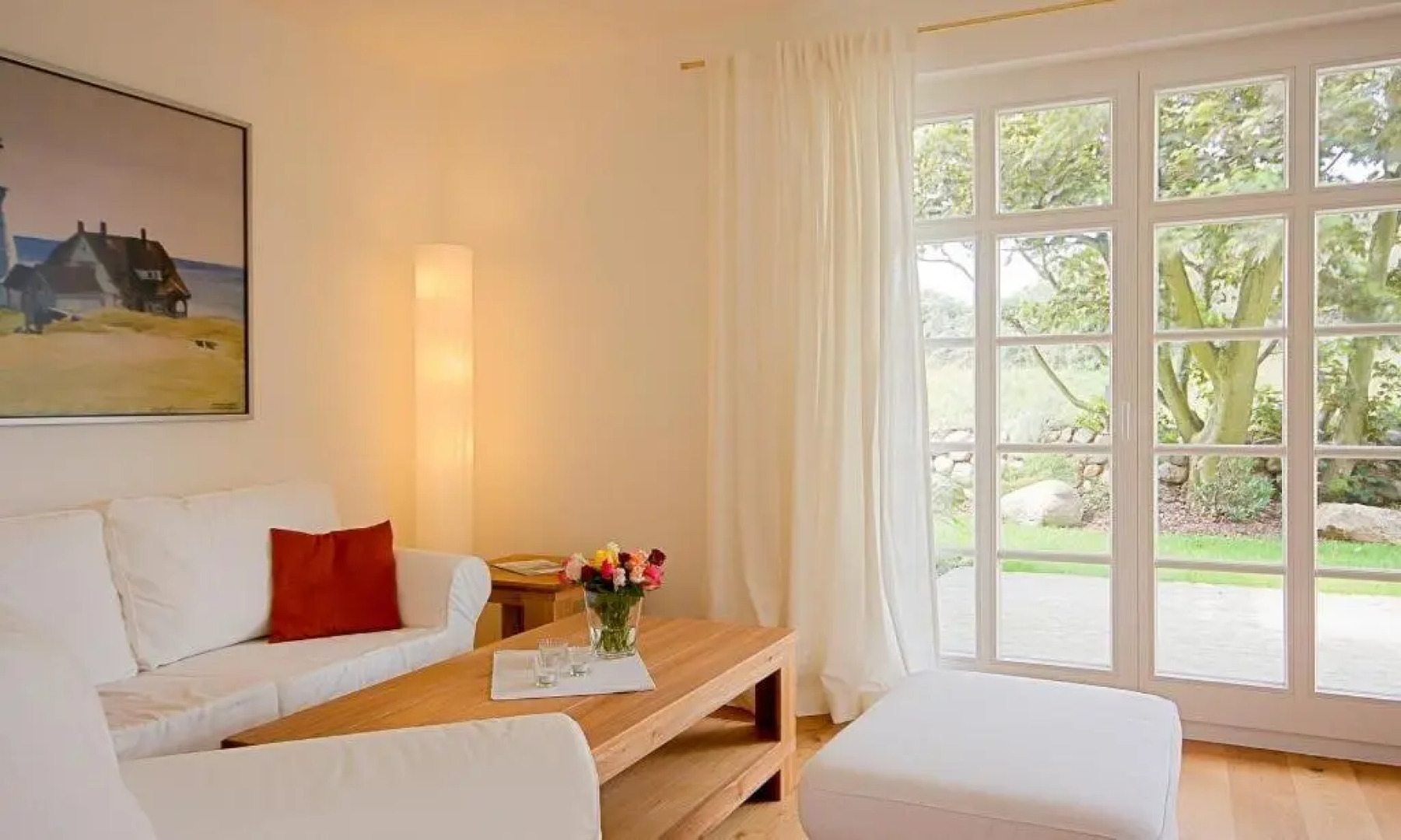 Strandhaus hinter der Düne