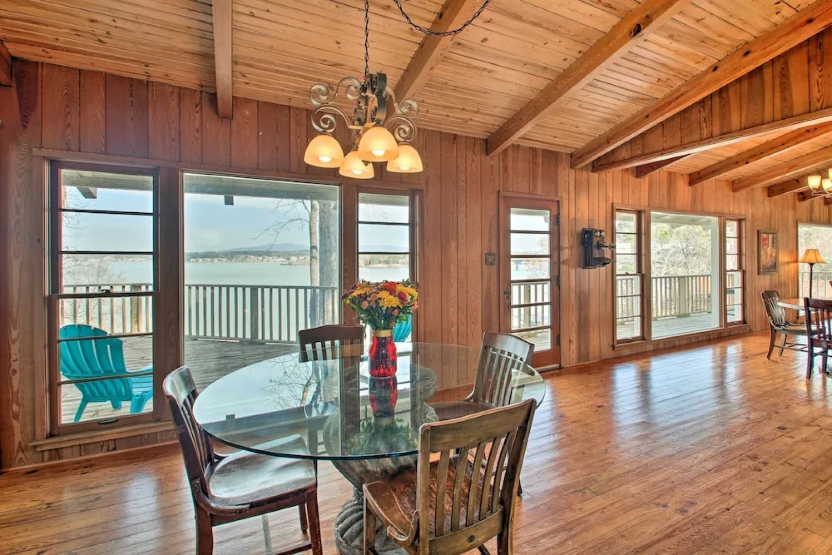 Lakefront Hot Springs Vacation Rental w/ Dock