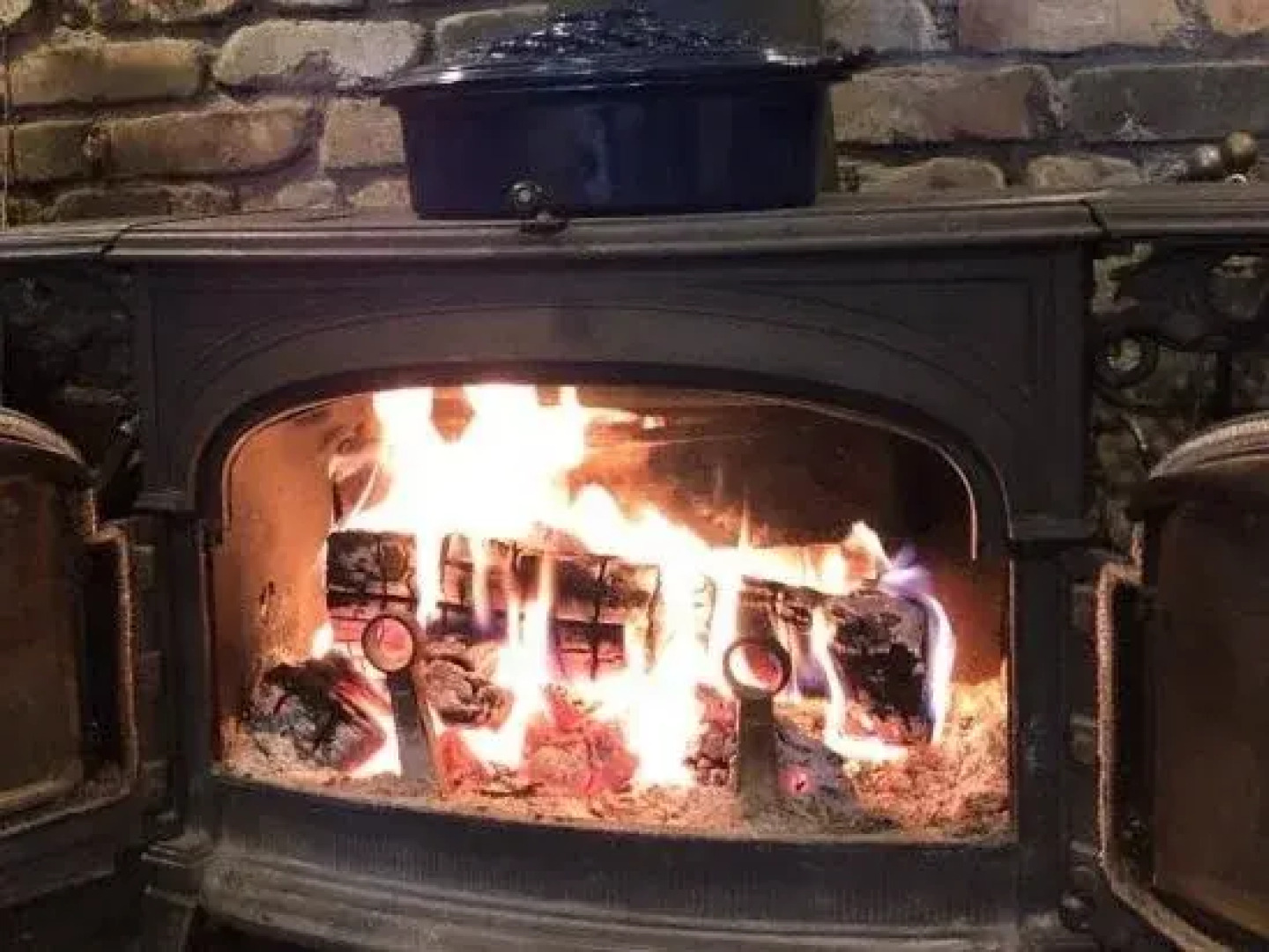 Log Home Pension Wood Inn