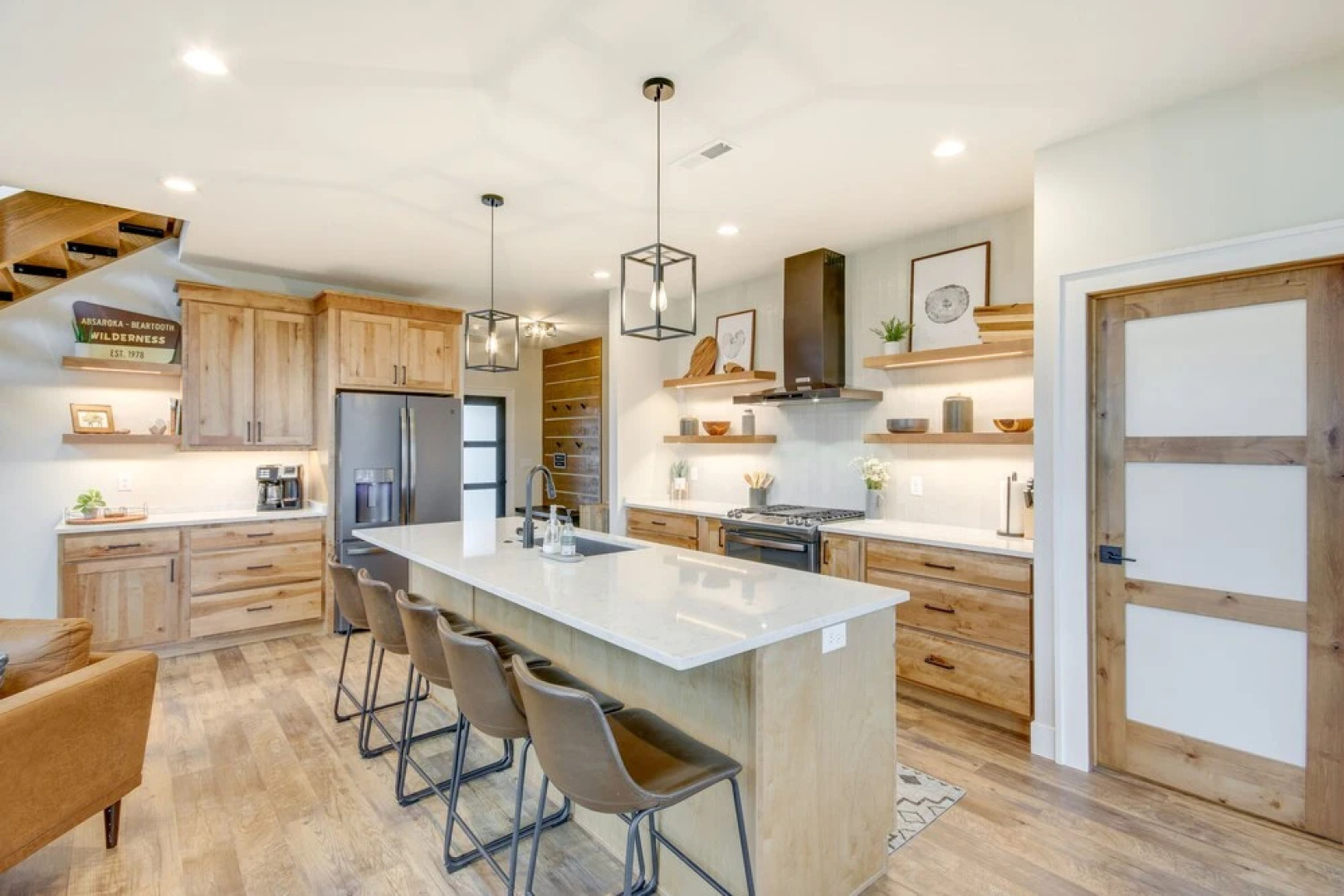 Hot Tub & Deck at Red Lodge Retreat