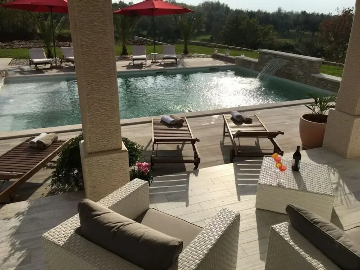 New White Villa, 60 m2, Pool