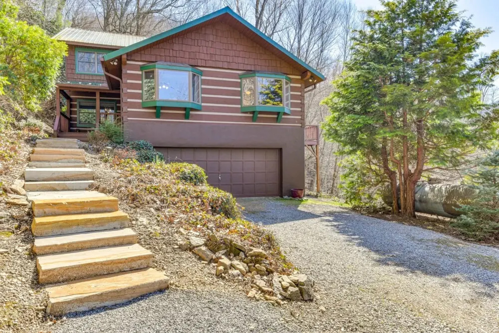 Spacious Maggie Valley Cabin w/ Waterfall On-site!