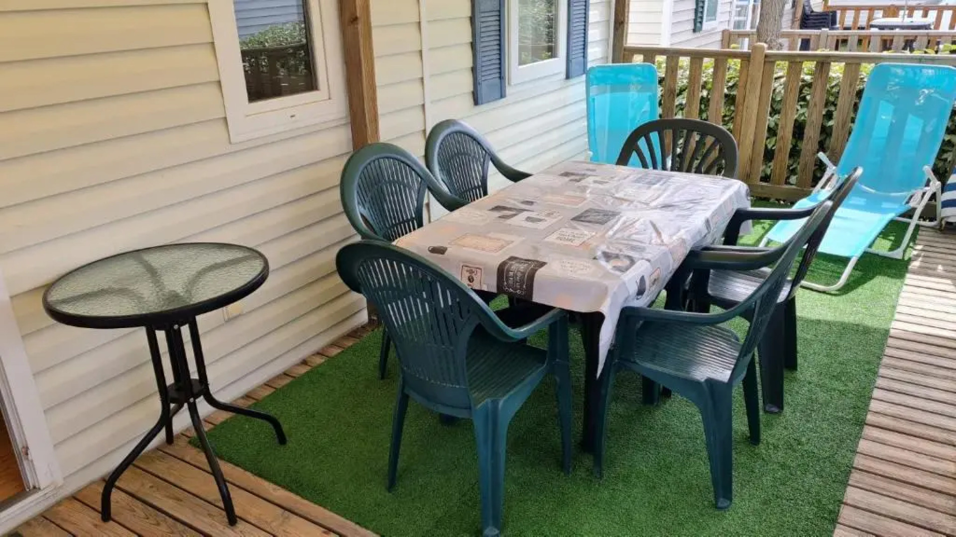 Mobilhome au camping de l'Europe 4*