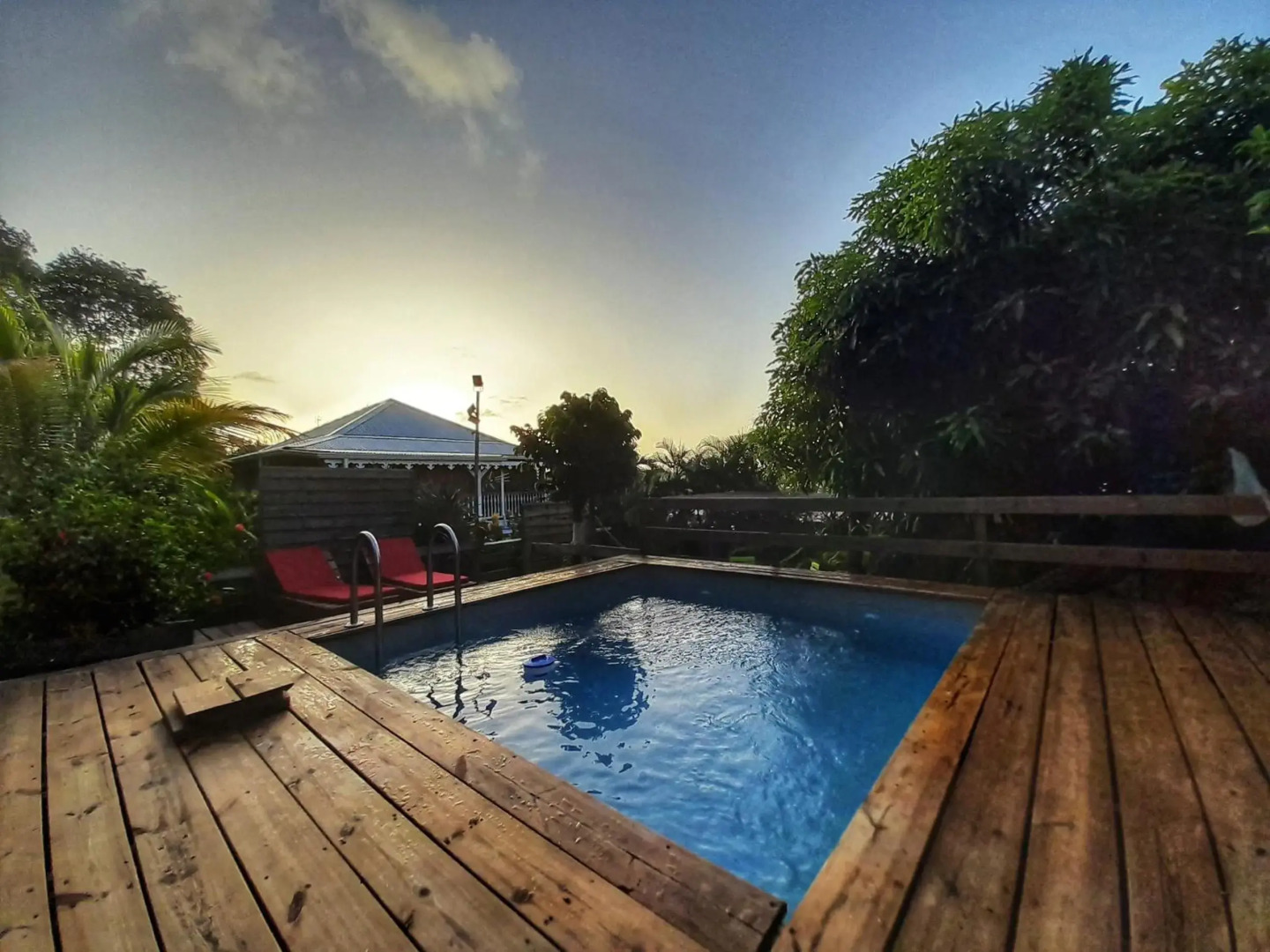 Studio Frangipani dans Villa Fleurs des Iles