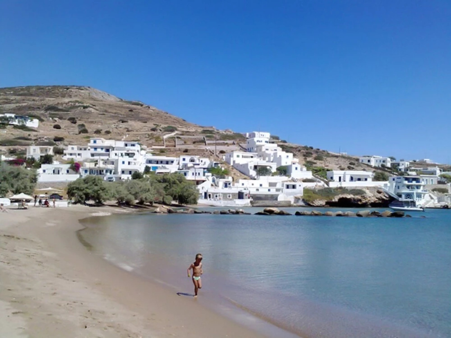 House With 2 Bedrooms in Sikinos, With Wonderful sea View, Enclosed Ga