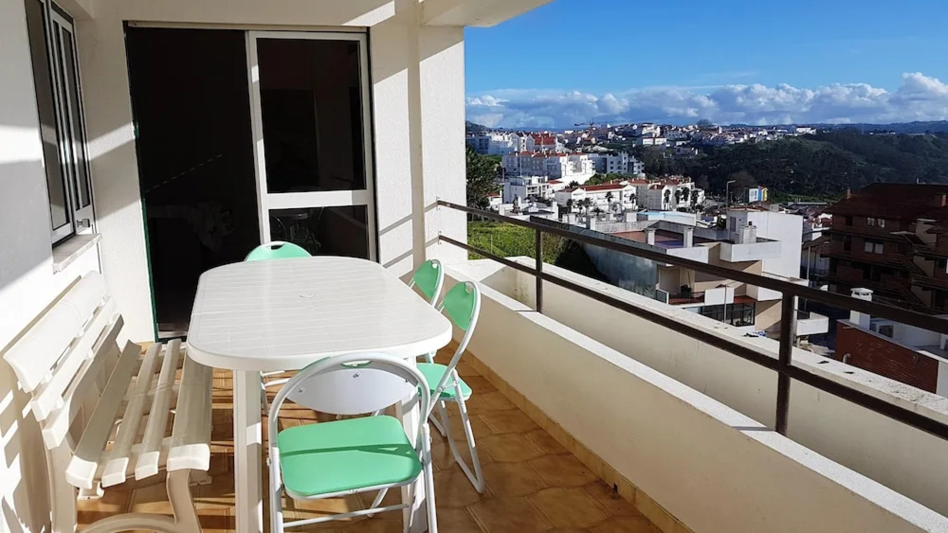 Apartment With 3 Bedrooms in Nazaré, With Wonderful sea View and Furnished Terrace Near the Beach