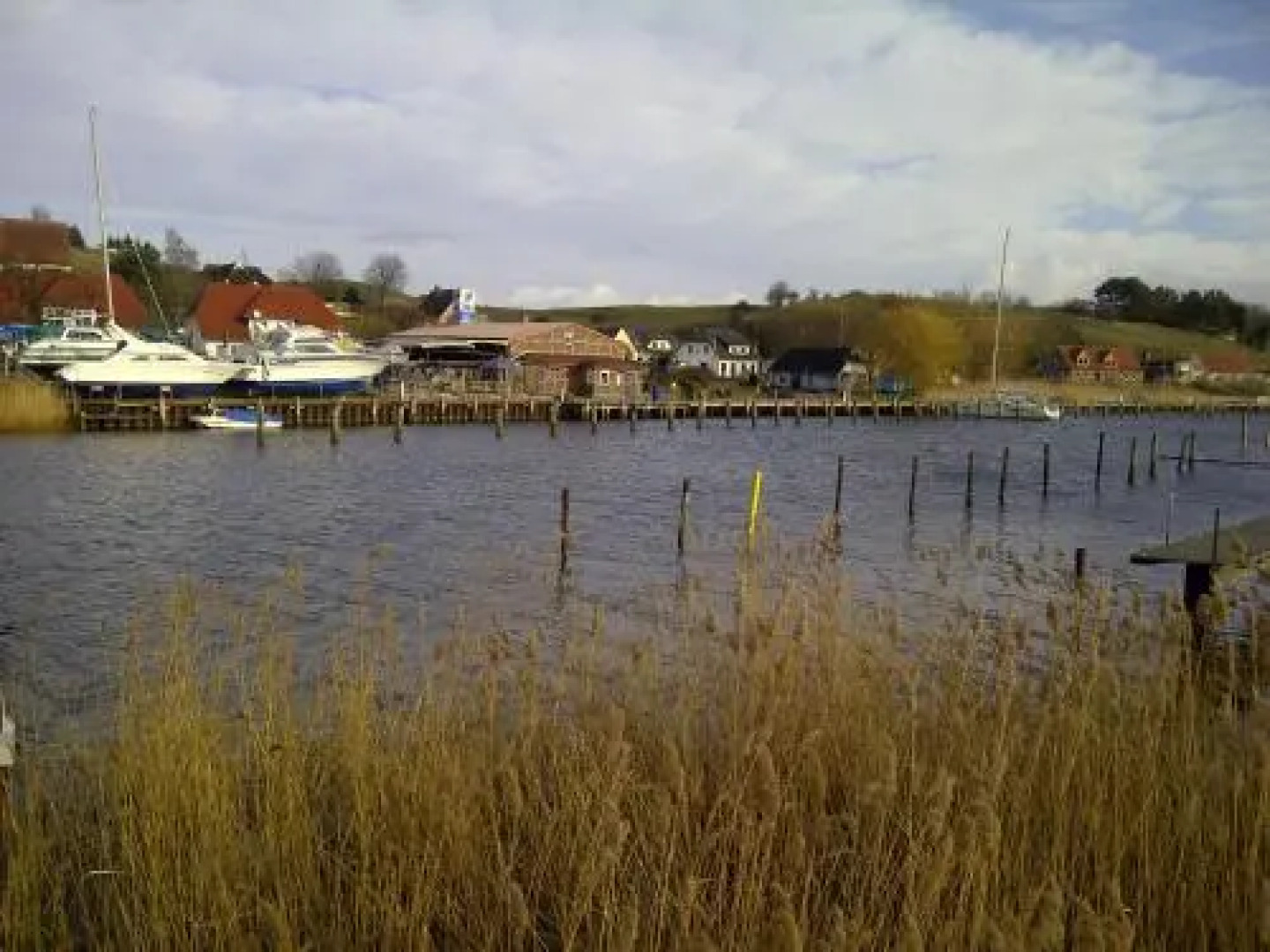 Ferienhaus Boddenkiek mit Wasserblick in Seedorf