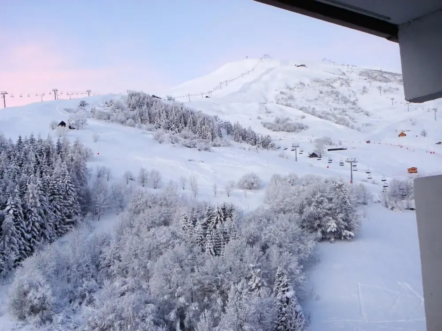 Apartment With 2 Bedrooms in Le Corbier, With Wonderful Mountain View,