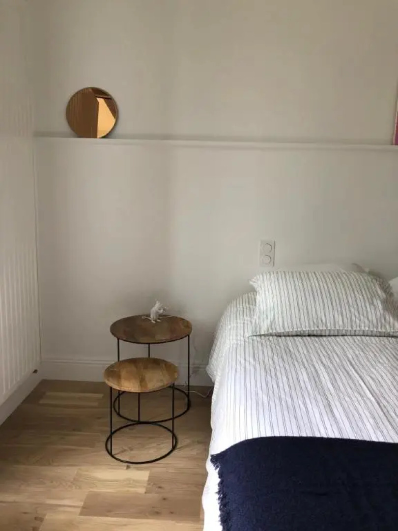 Chambre indépendante au Manoir de la Célinais côté jardin