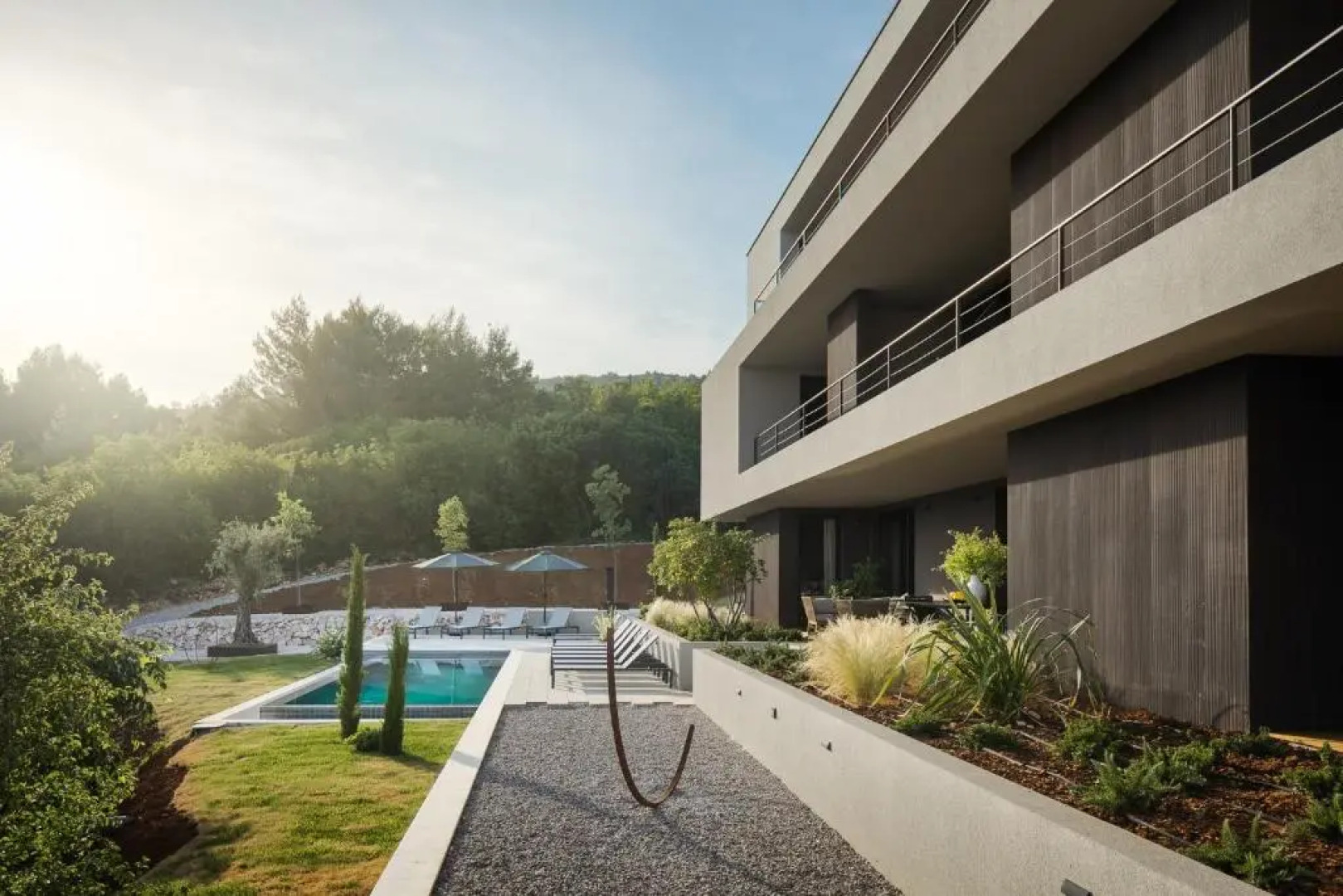 Oltremare Premium suite apartment w/pool in Rabac