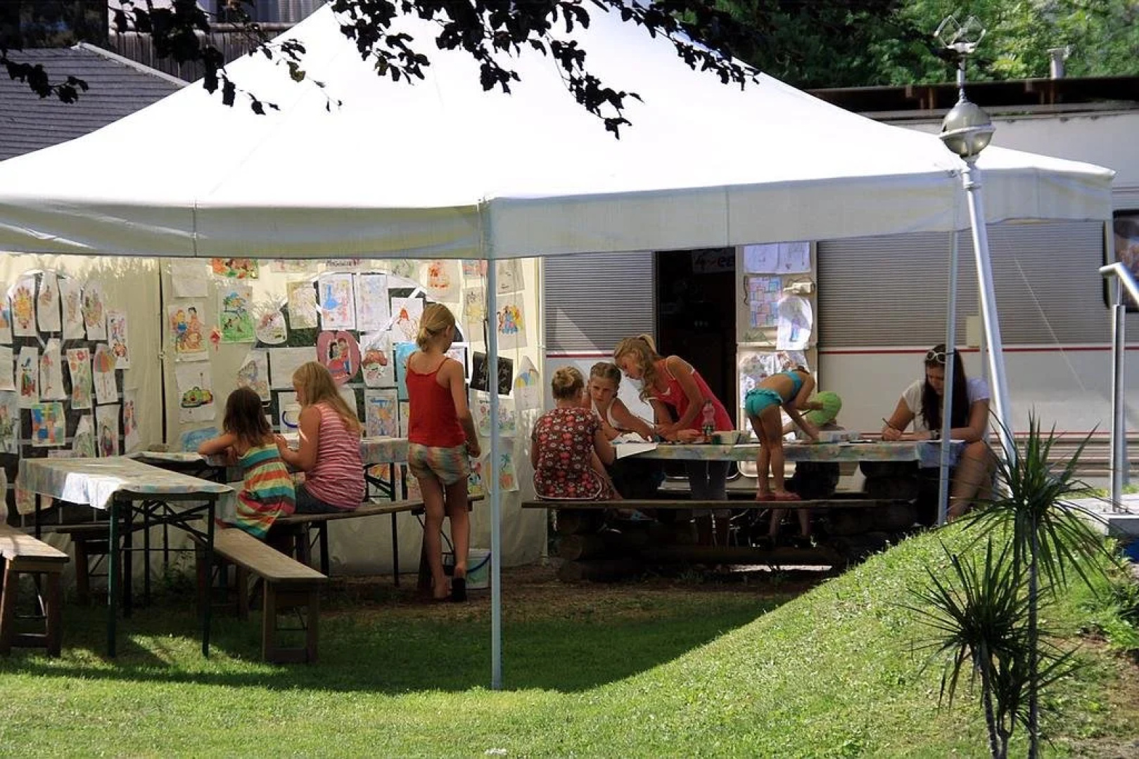 Schwimmbad Camping Mössler