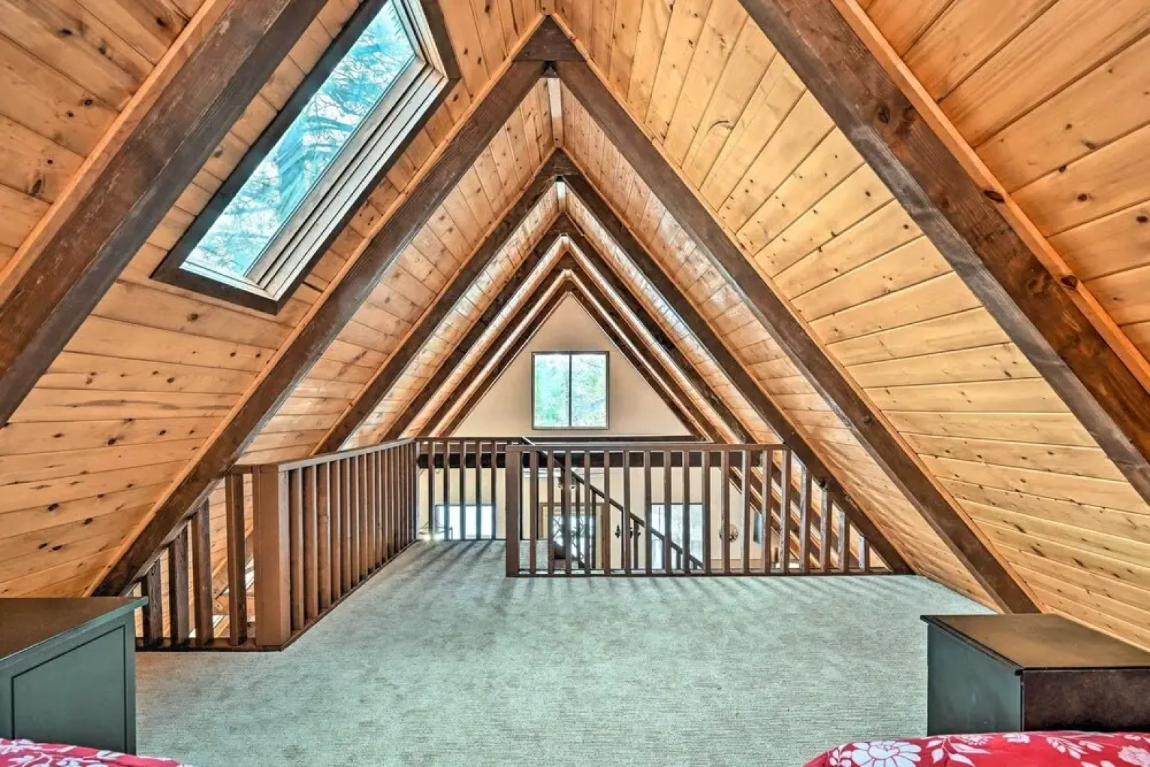 Deck & Grill: A-frame Cabin in Munds Park!