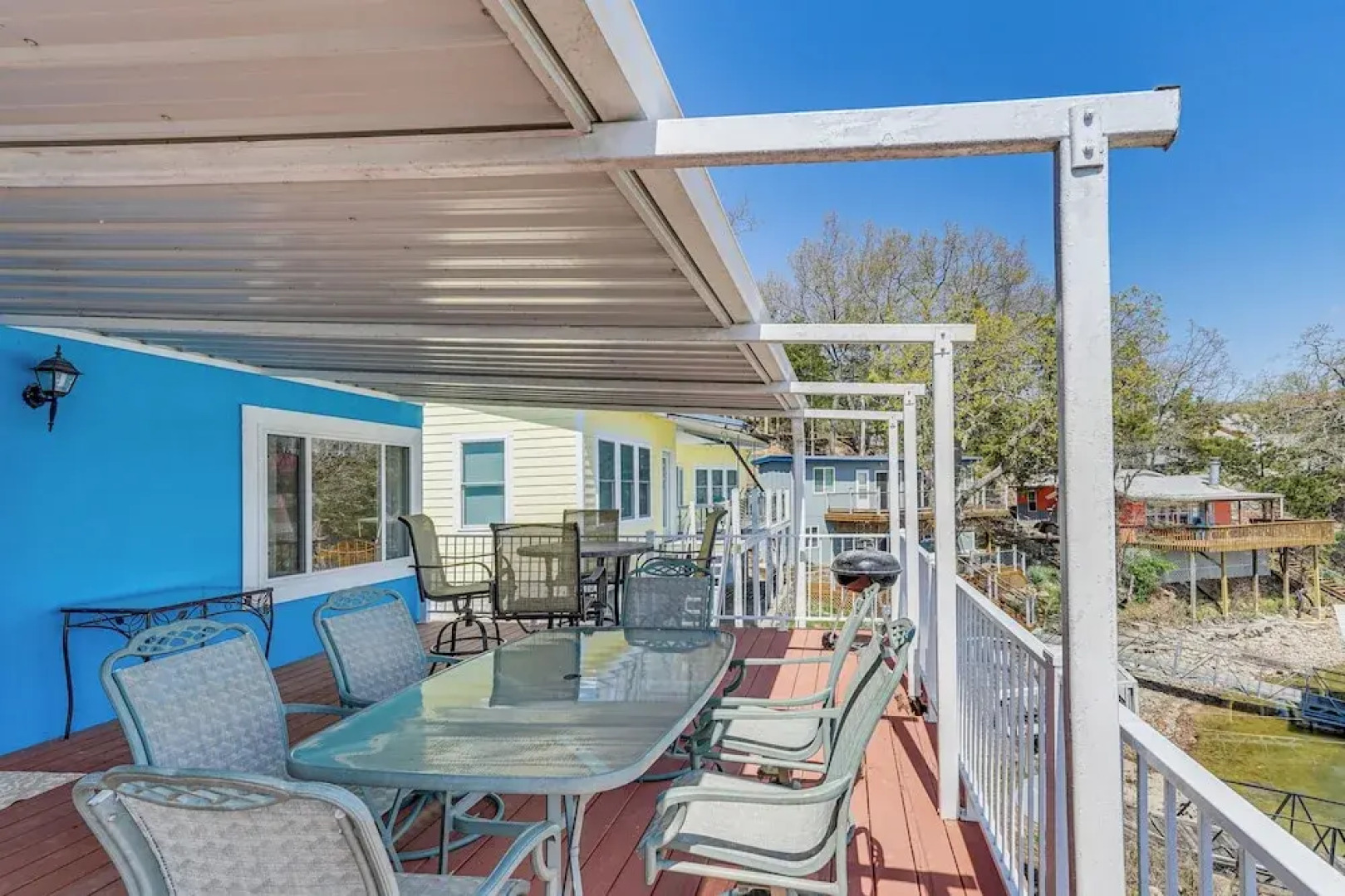 Private Dock at Waterfront Lake of the Ozarks Home