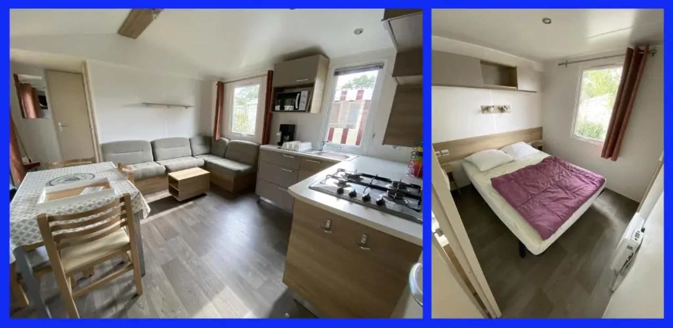 KERLANN 4 ETOILES MOBIL HOME 2CHS 1SDB Pont Aven Finistère