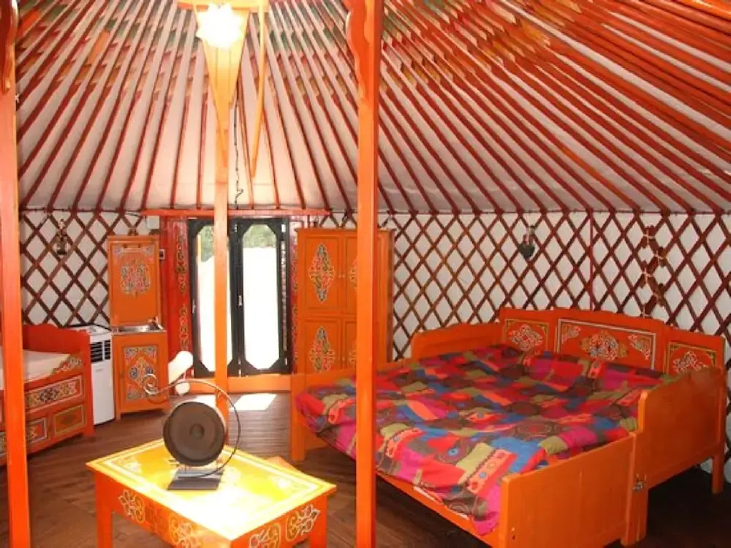 Superb Yurt of Mongolian Tradition in Provence