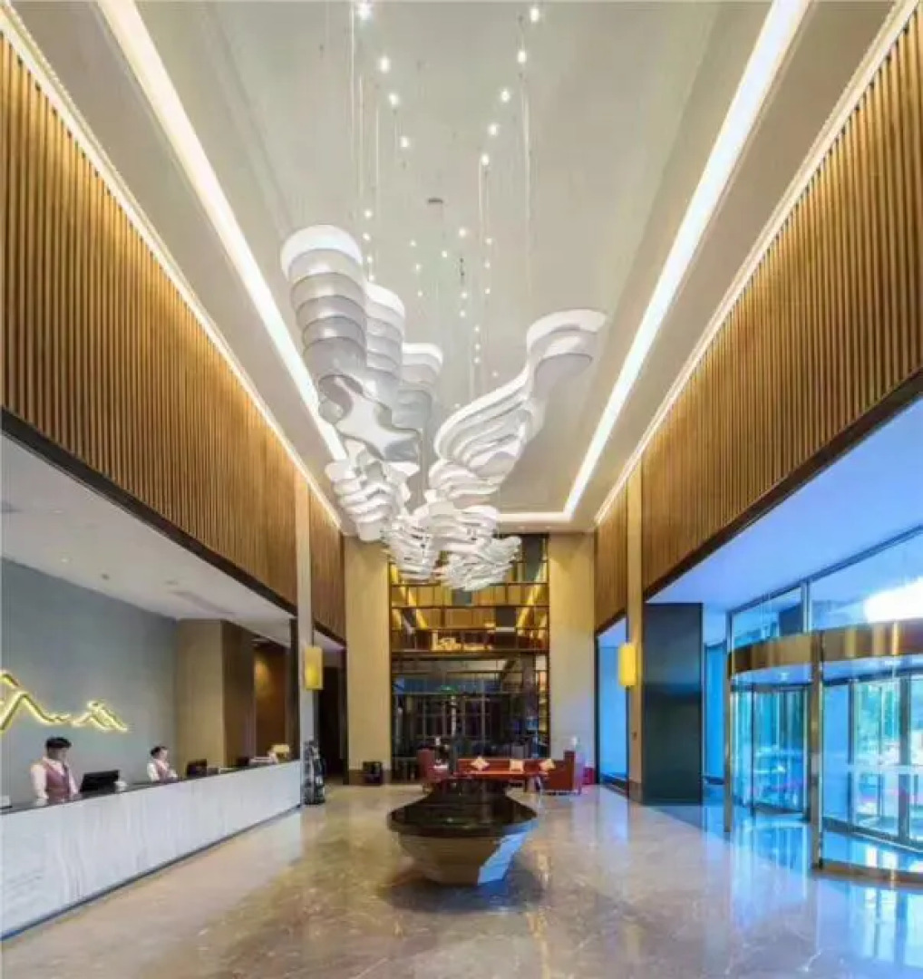 Echeng Hotel Laibing Jinxiu Shuidian Tower