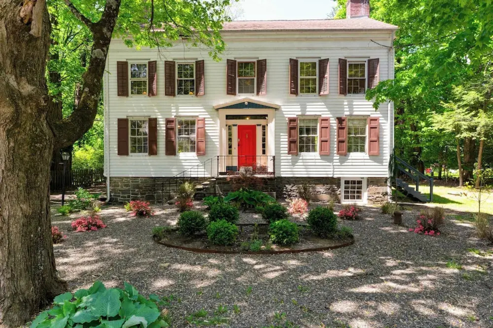 Relax in Style at Historic Modern on Main With Modern Amenities & Wooded Views