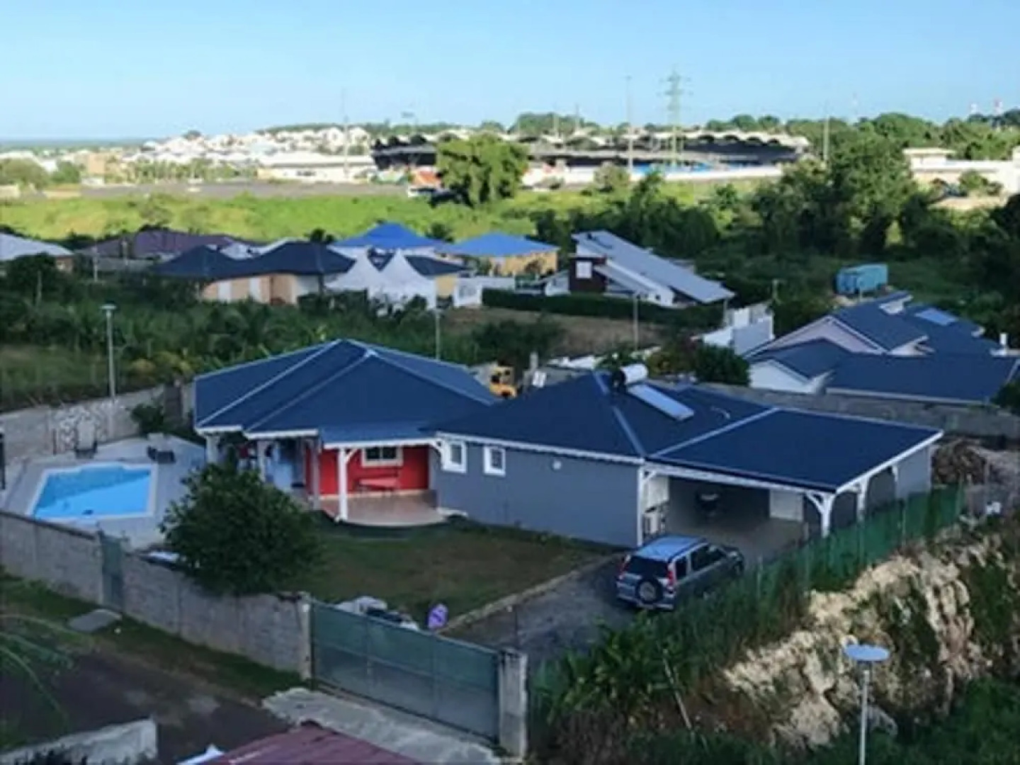 Studio in Baie Mahault, With Private Pool, Furnished Garden and Wifi