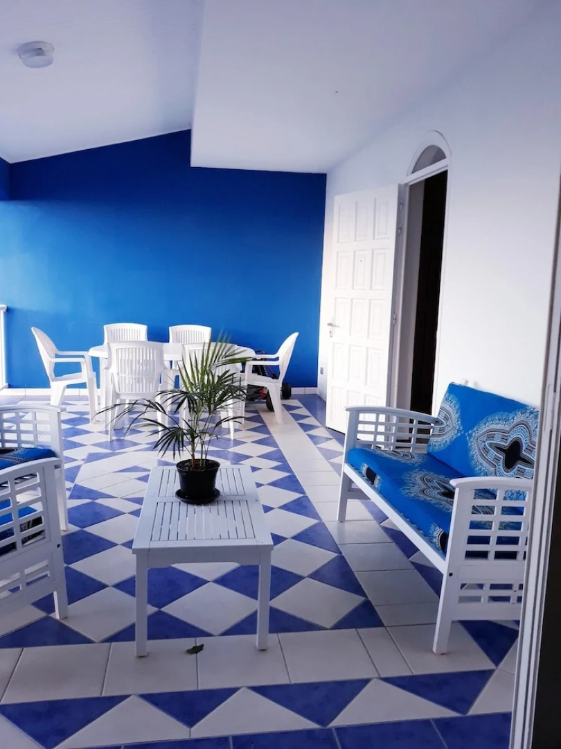 House with 2 Bedrooms in Le Carbet, with Wonderful Sea View, Furnished Garden And Wifi - 500 M From the Beach