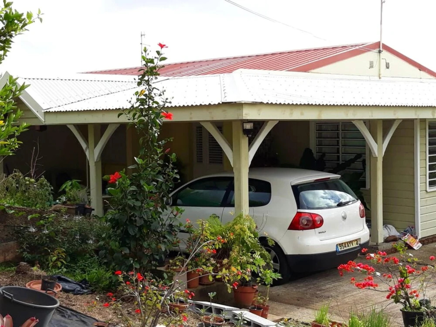 House With 2 Bedrooms in Le François, With Wonderful Mountain View, En