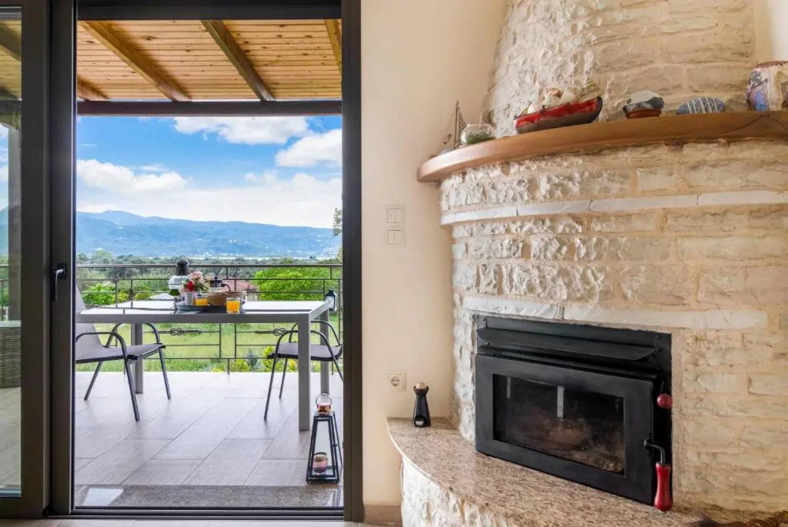 Lefkada view villa Vasiliki 1