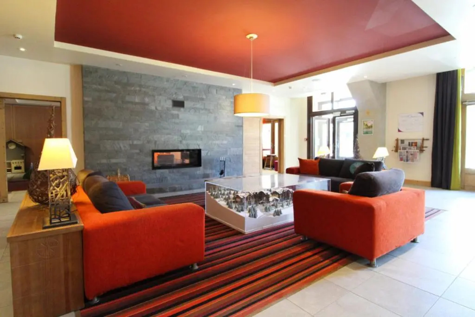 1-bed apartment in 5* Residence with mountain views, ski in, ski out