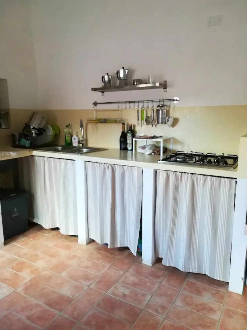 House With 3 Bedrooms in San Vito, With Wonderful Mountain View and Enclosed Garden Near the Beach