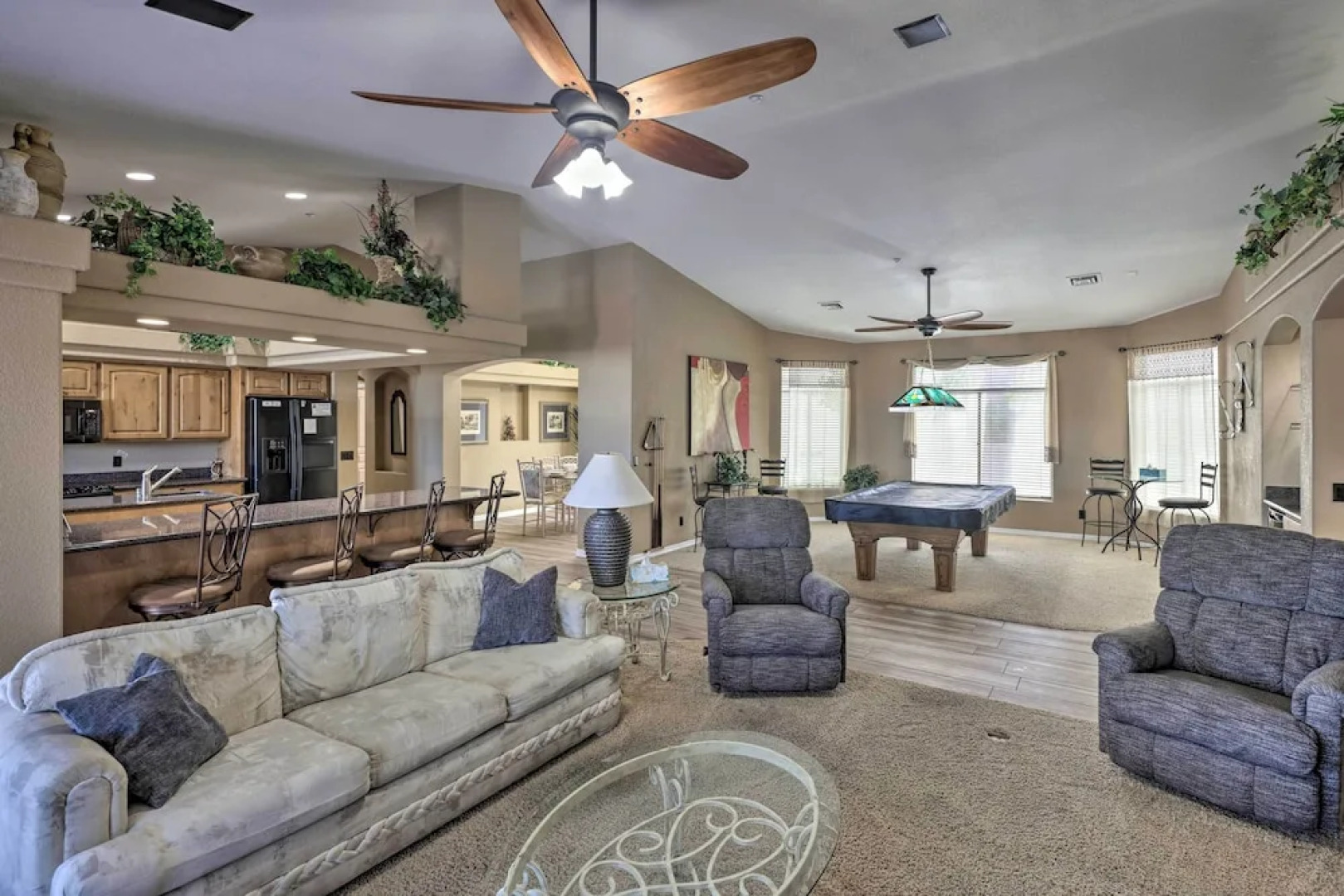 Patio + Lake Havasu View: Scenic Gated Retreat!