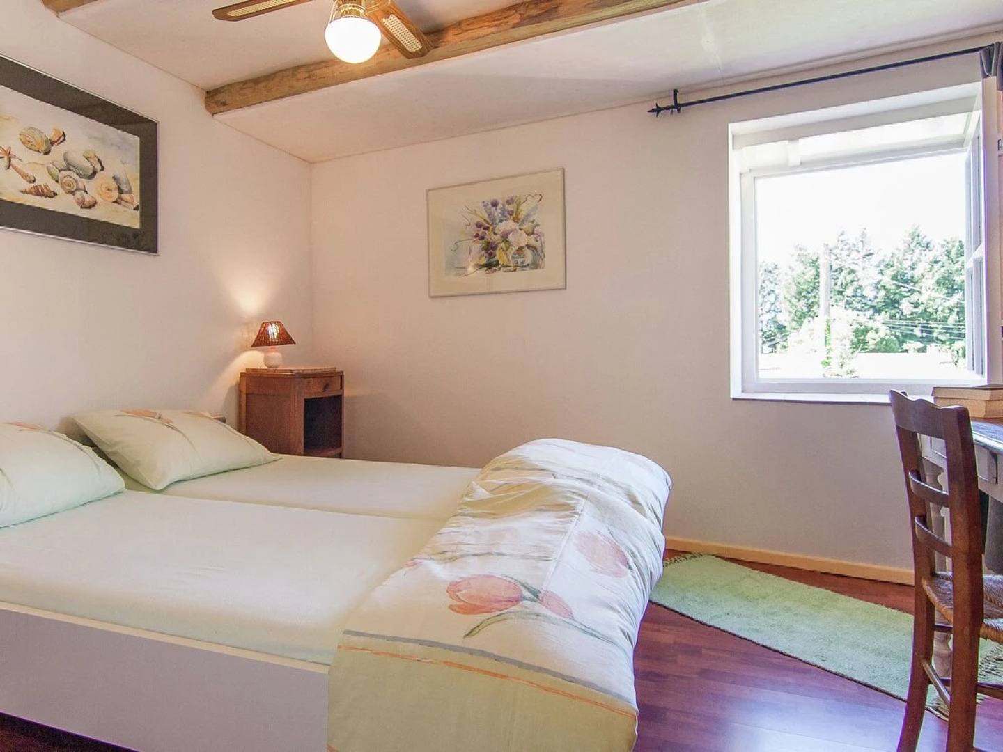 Detached, Romantic Cottage With Communal Swimming Pool, Terraces and Large Garden