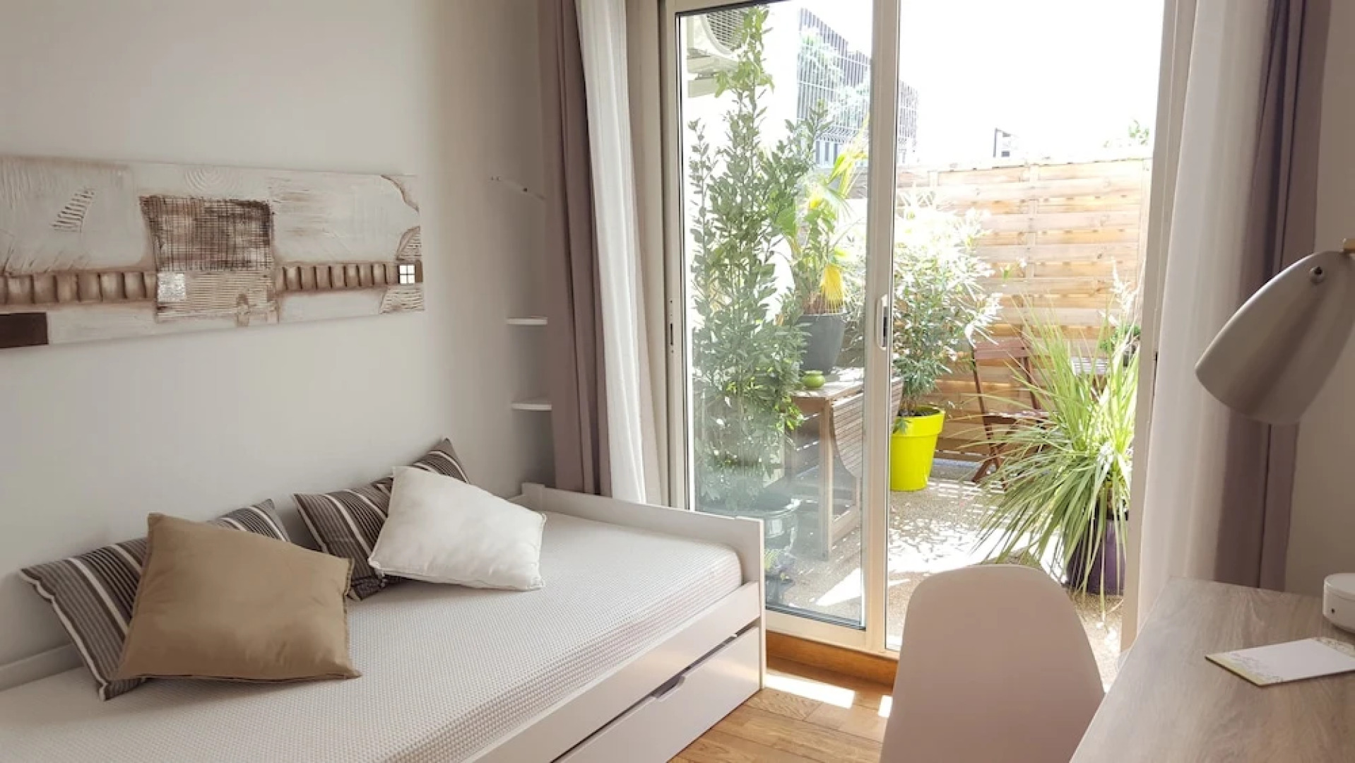 Appartement avec jardin Port Marianne