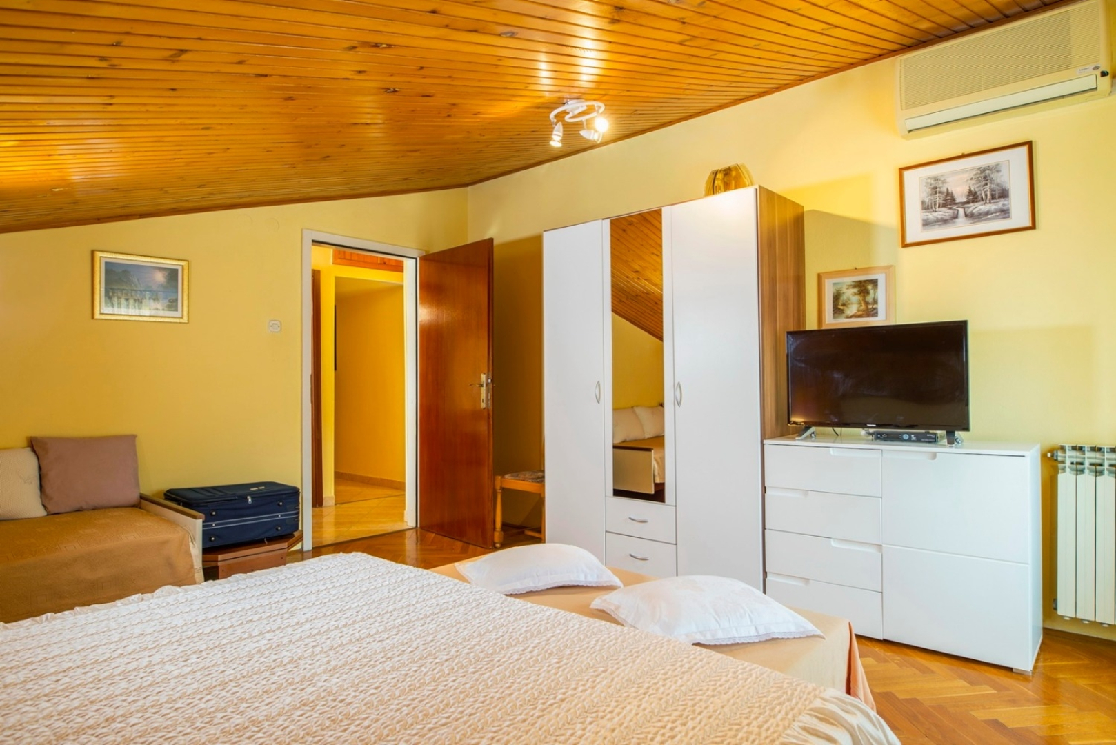 Apartment Gracia - with great view: A3-mansarda Rabac, Istria