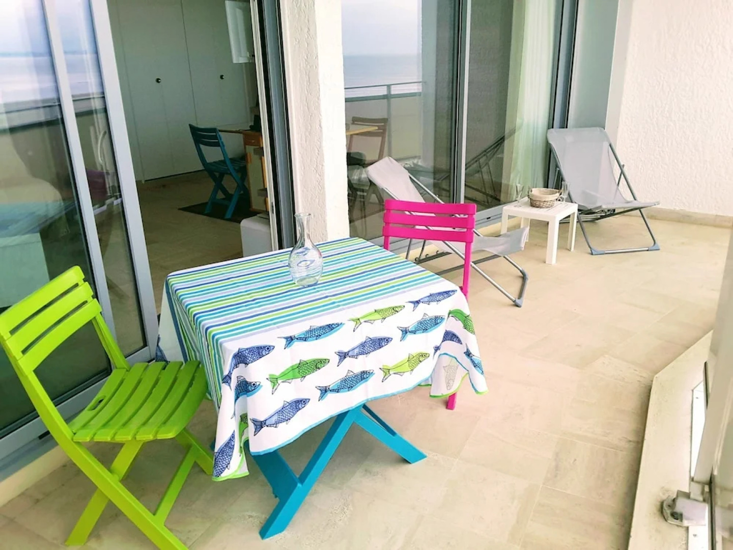 Studio 4 per Terrasse accès direct Océan