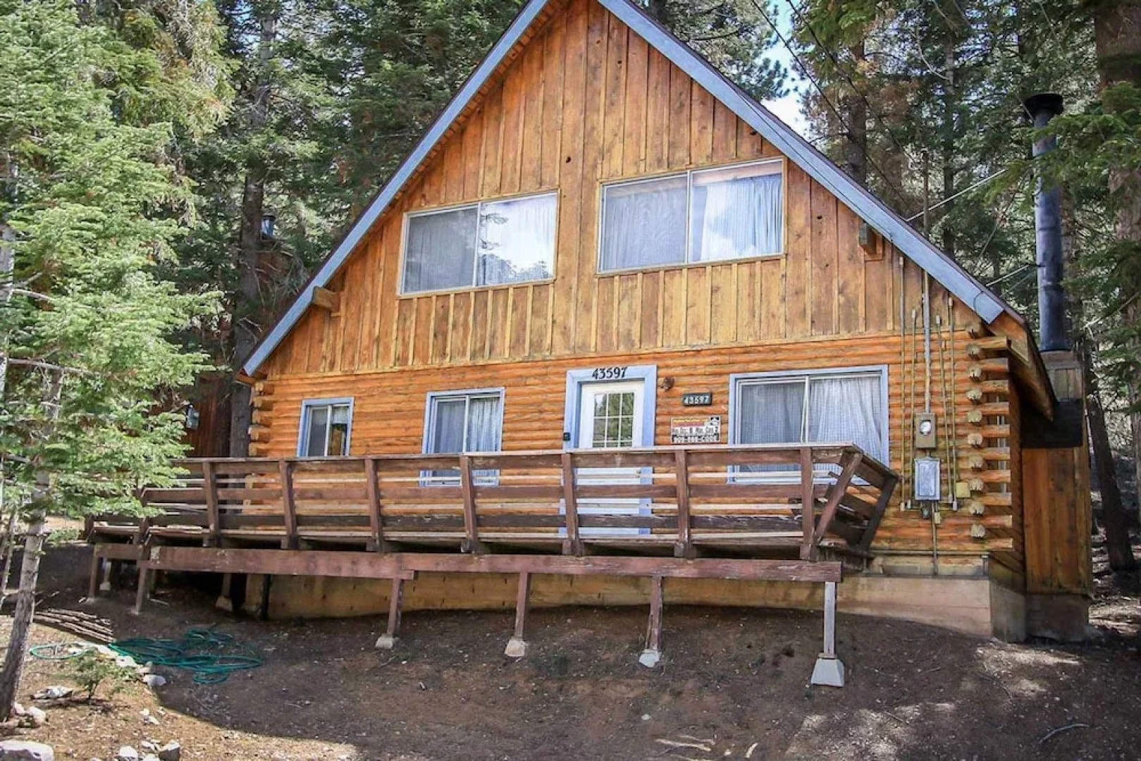 Canyon Log Retreat 1297 by RedAwning
