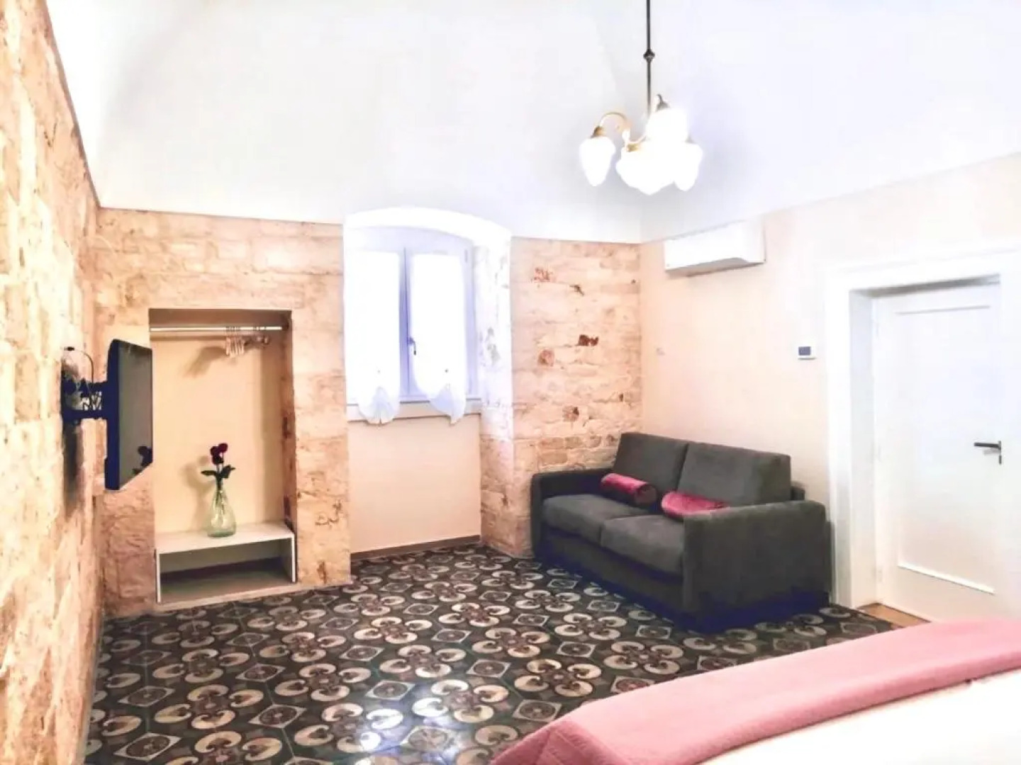 Antiche Mura Apartment "Bianco di Puglia" cucina 1 camera da letto più divano letto