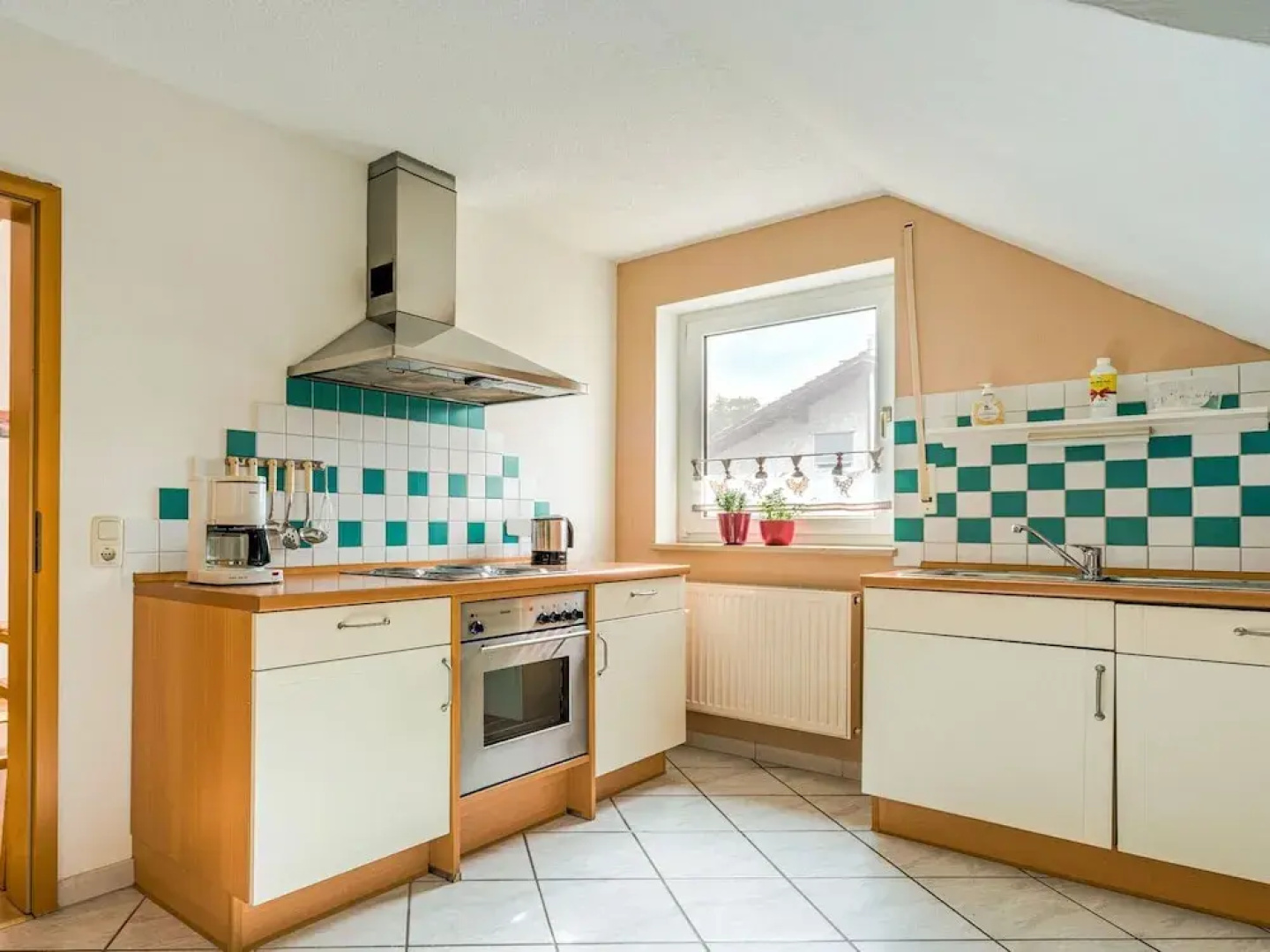 Apartment in Marktrodach With Sauna & Garden