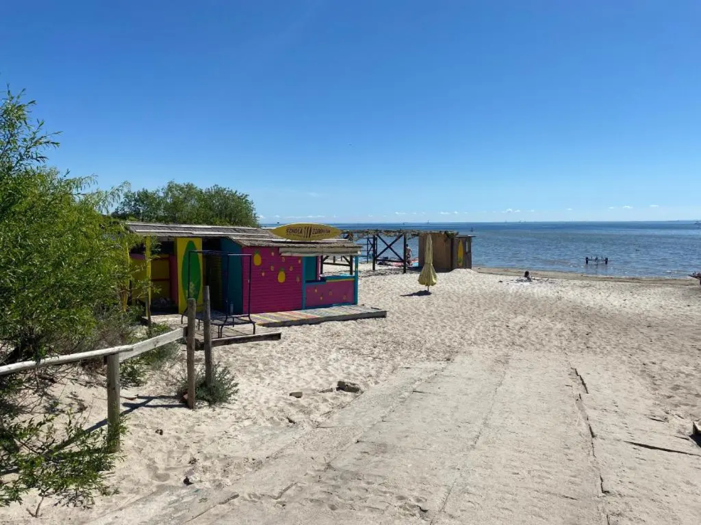 JCDJ Camp przyczepa kemp 4 os 250 metrów do plaży