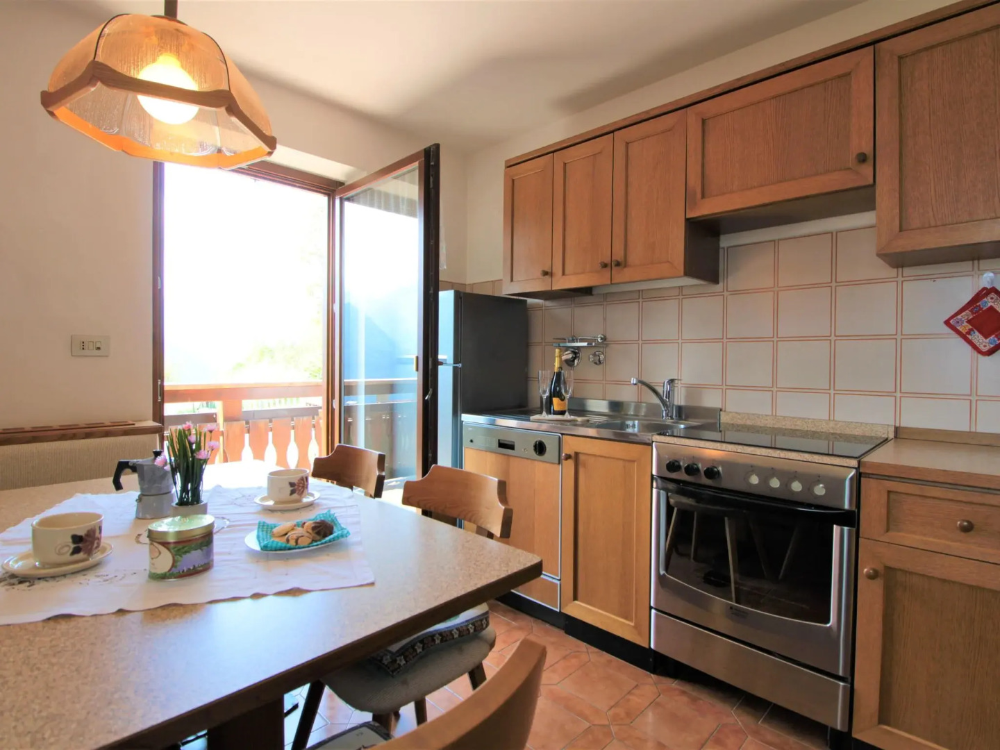 Attractive apartment in Carano with balcony/terrace