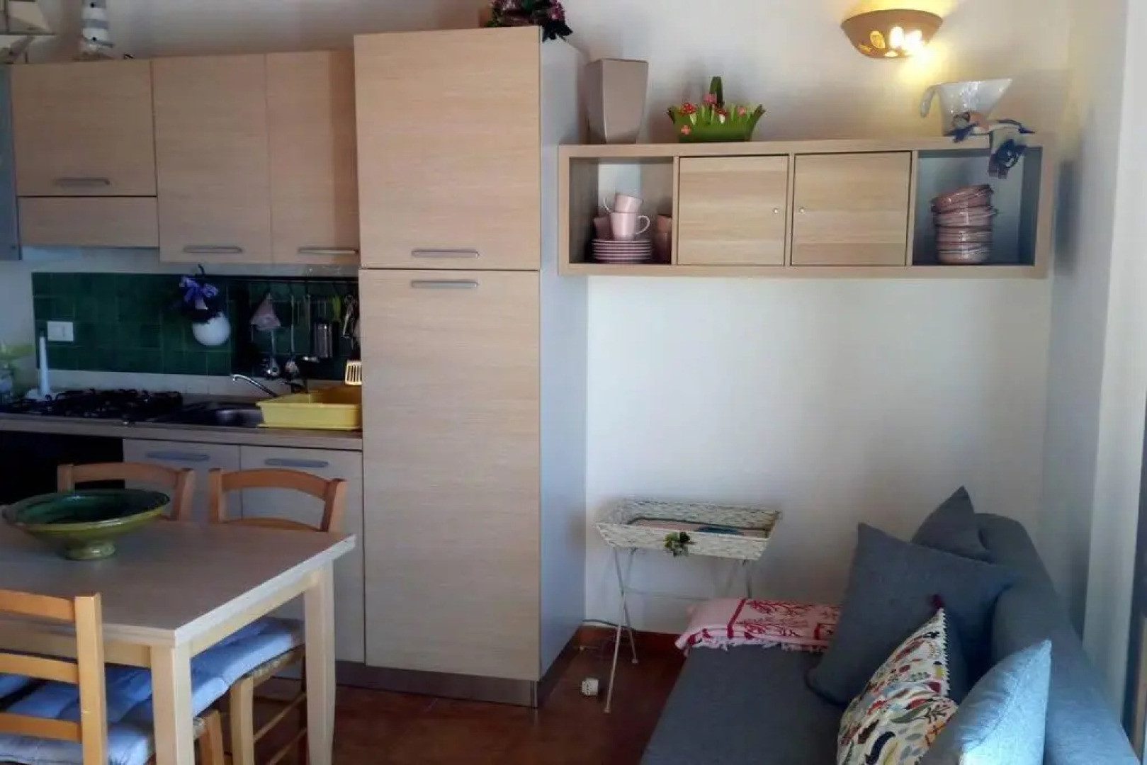 Appartamento con piscina comune.