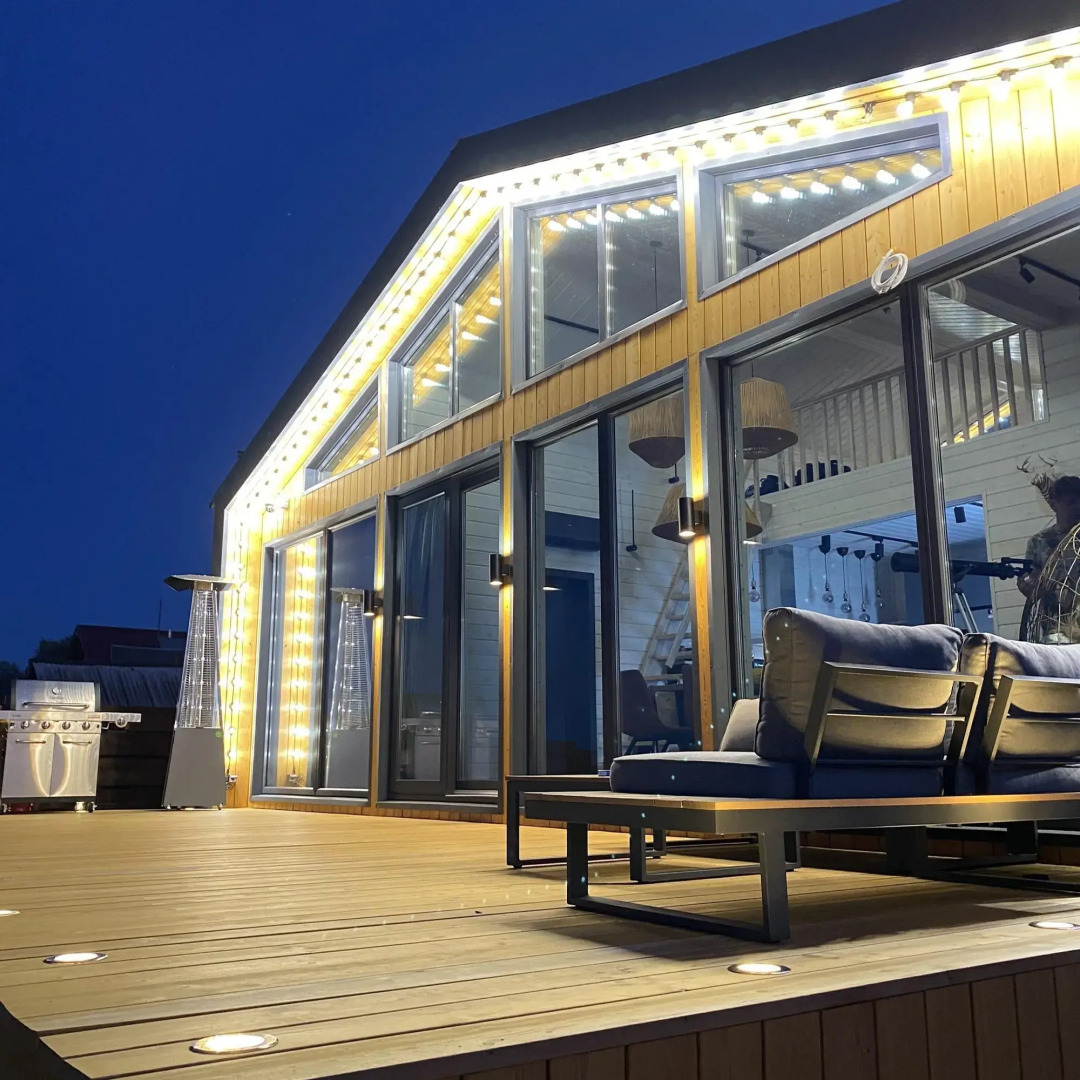 Дом с панорамным видом на Волгу