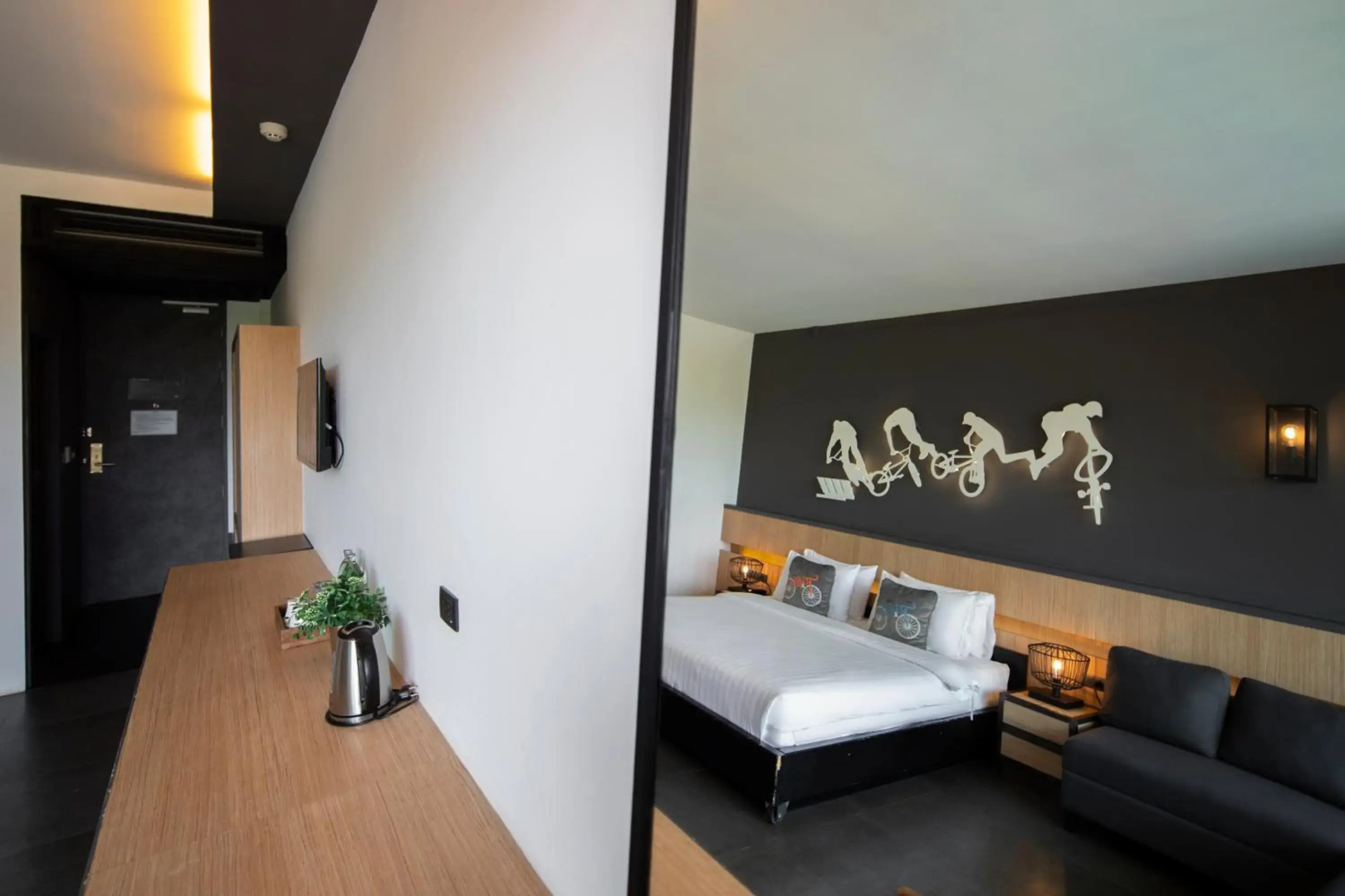 The VELO'S hotel and BMX Pump Track