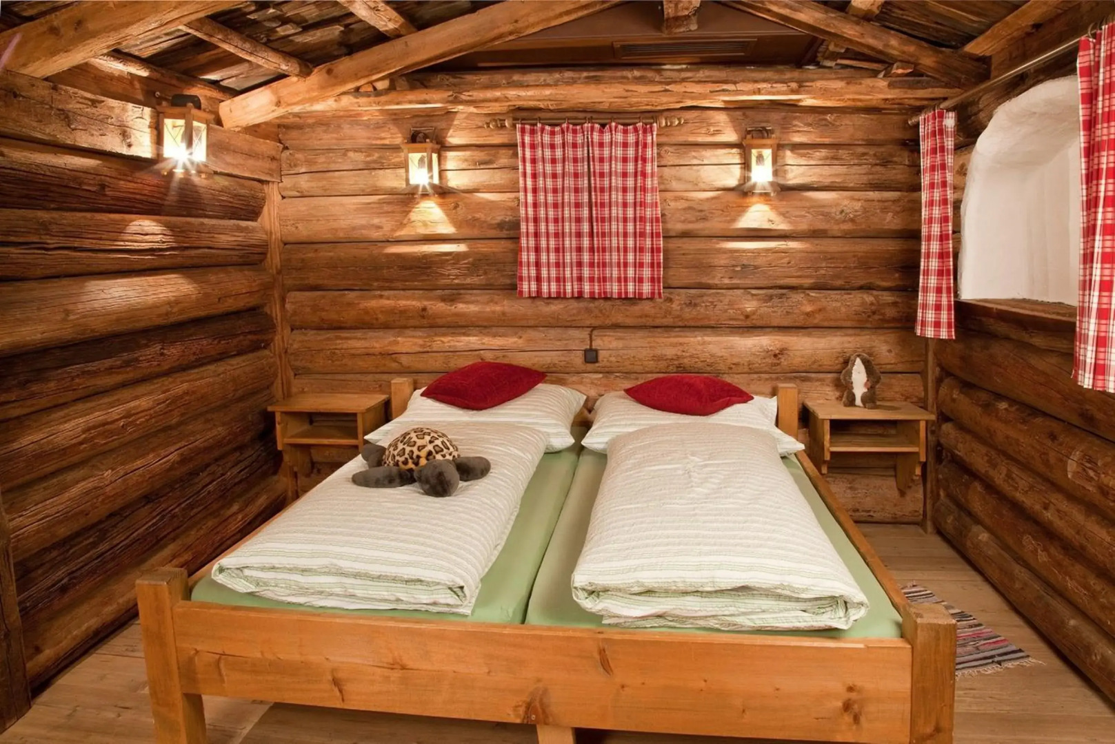 Appartement Rossalm mit Sauna
