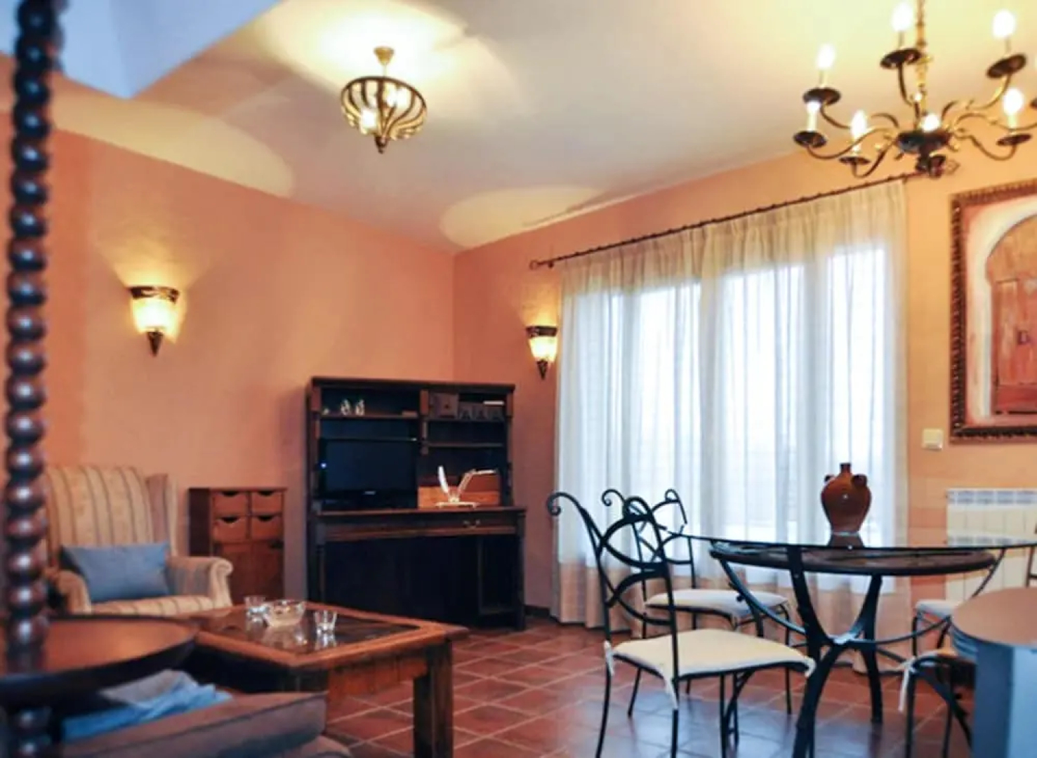 House With 8 Bedrooms in Hoyocasero, With Wonderful Mountain View, Furnished Terrace and Wifi