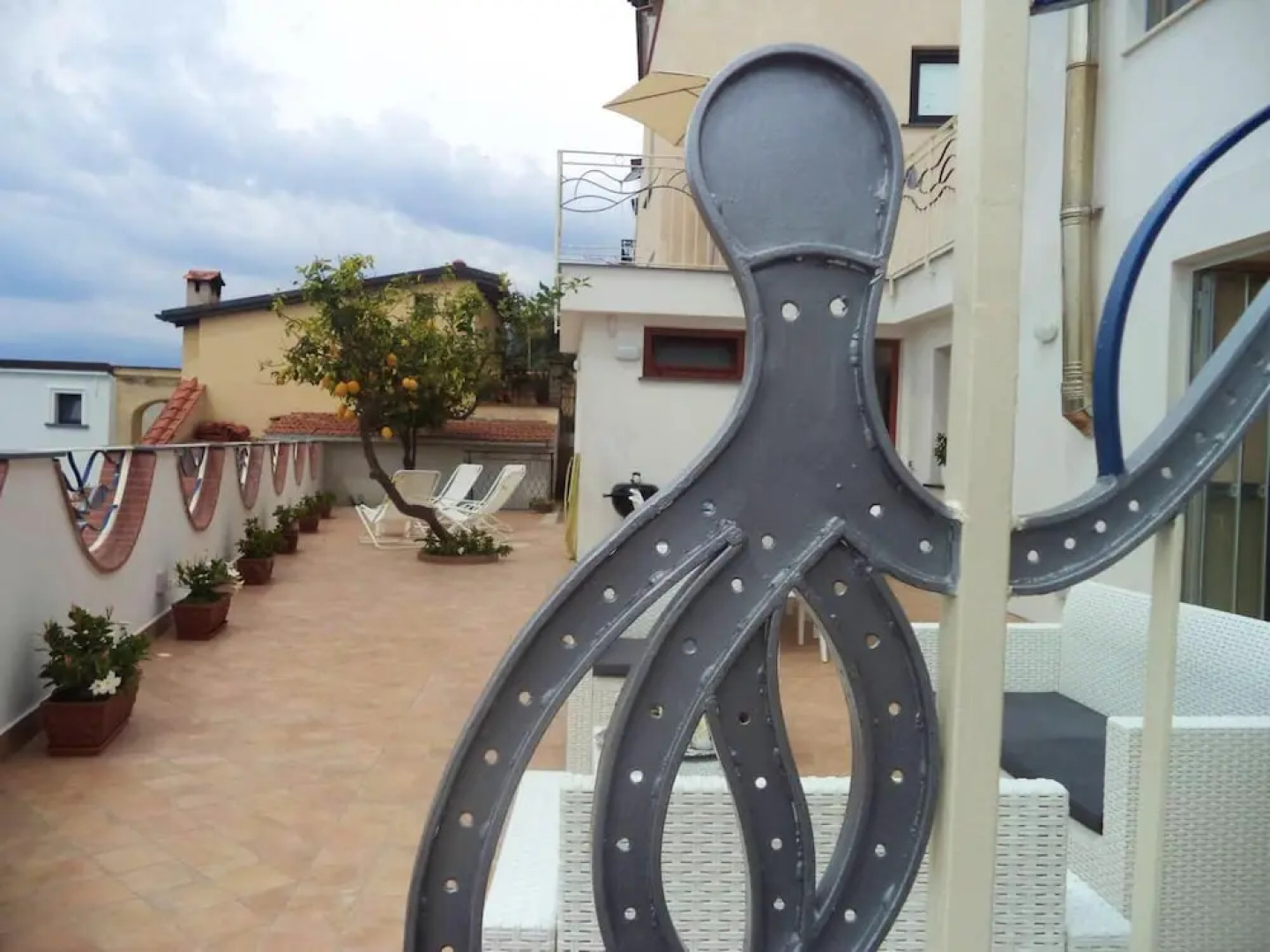 House With 2 Bedrooms in Marciano, With Wonderful sea View, Furnished Terrace and Wifi - 500 m From the Beach