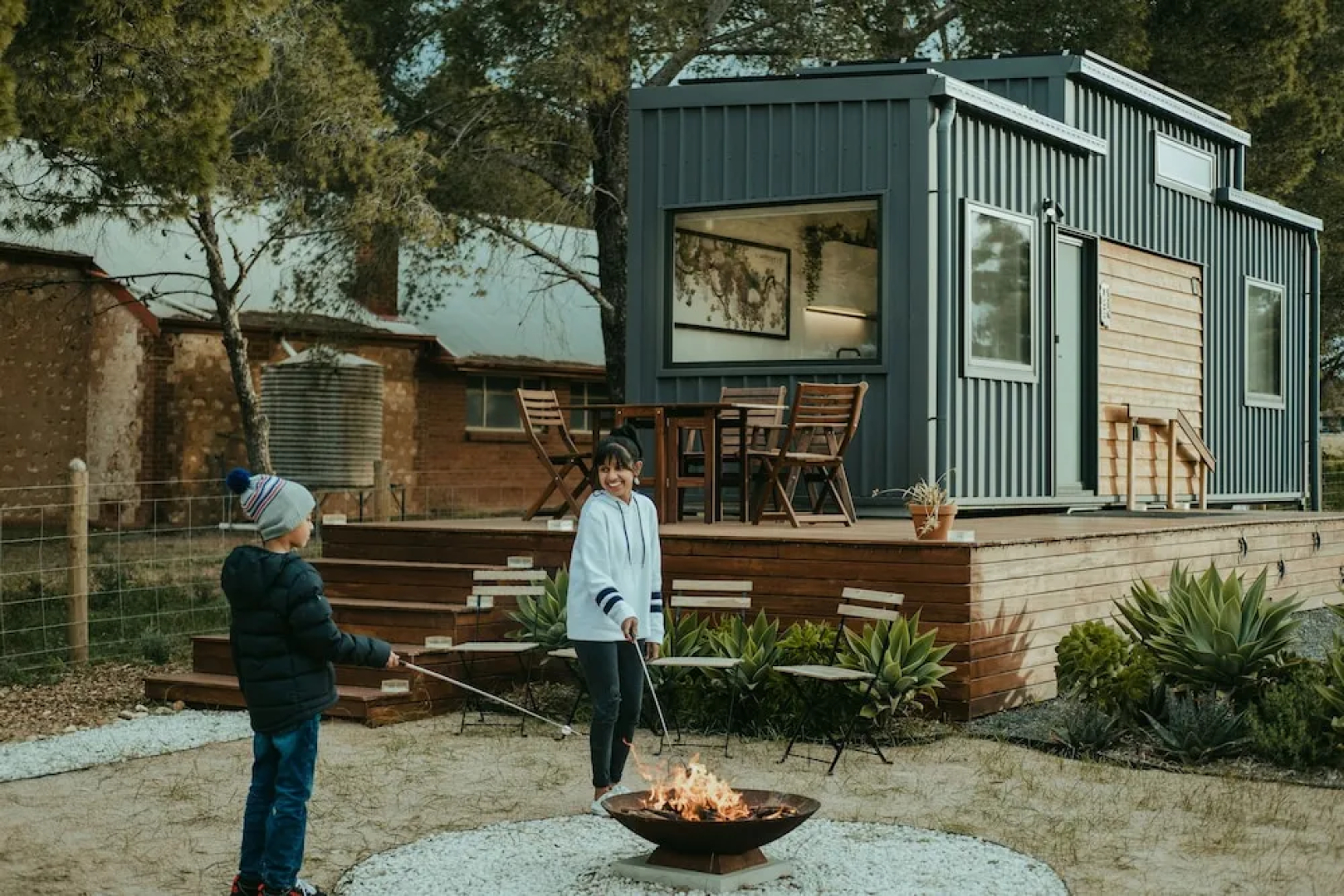 The Pink Lake Tiny House - 'peony'